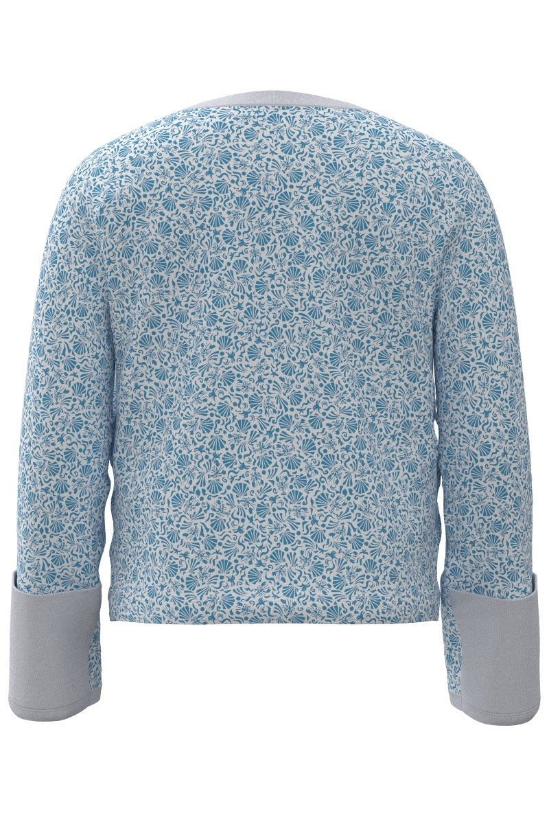 Kid's LumaLeo Long Sleeve T-Shirt | Malibu Blue Shell We