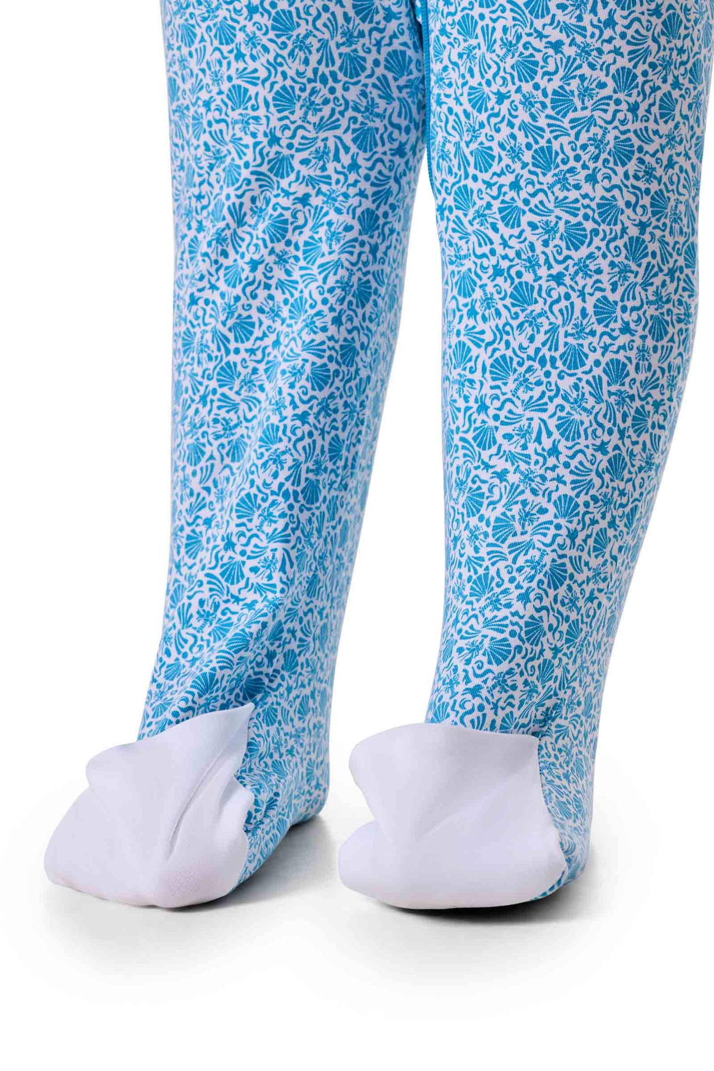 Kid's LumaLeo 360 Coverage Bodysuit | Malibu Blue Shell We