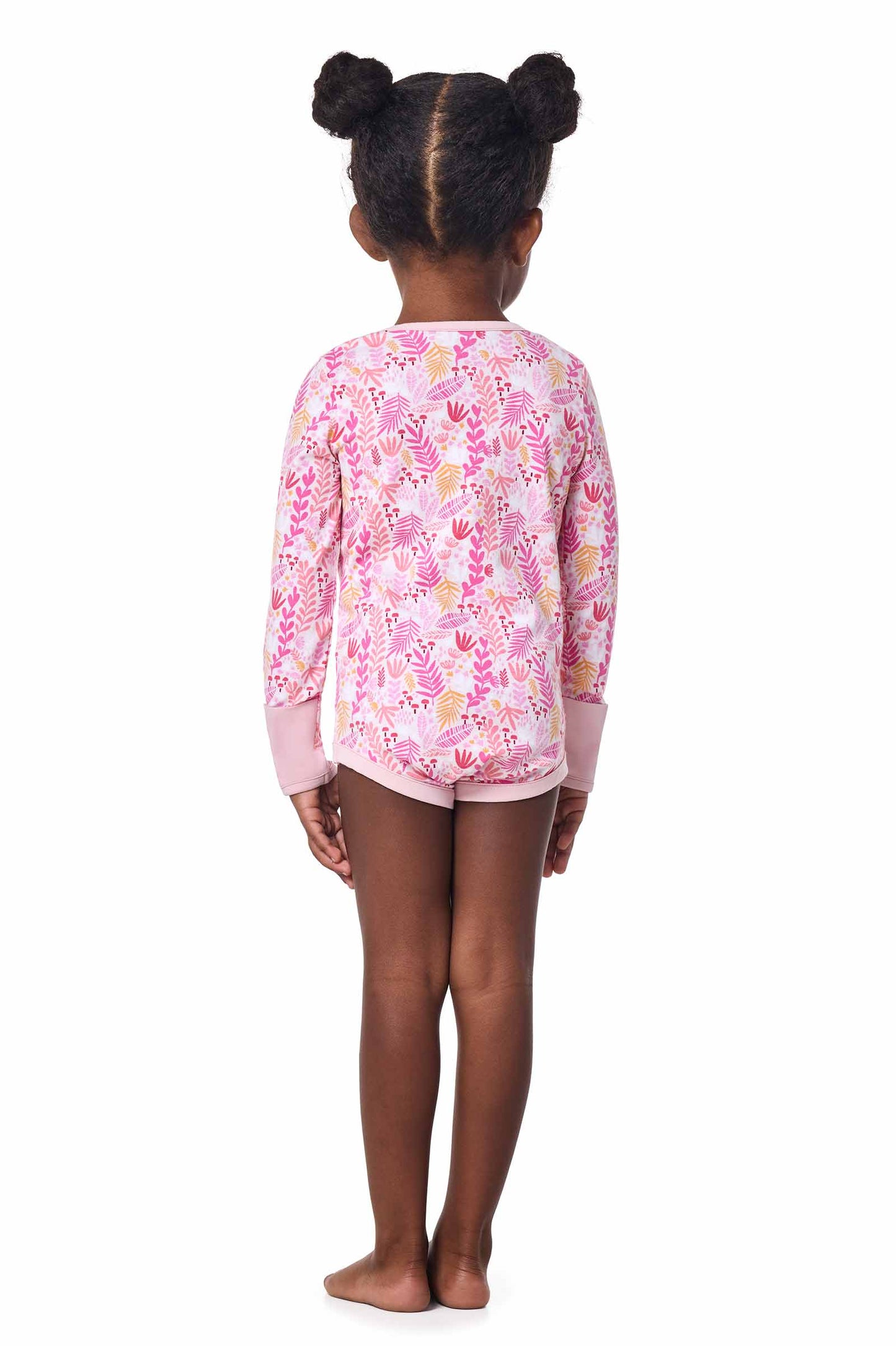 Kid's LumaLeo Bodysuit | Soft Pink