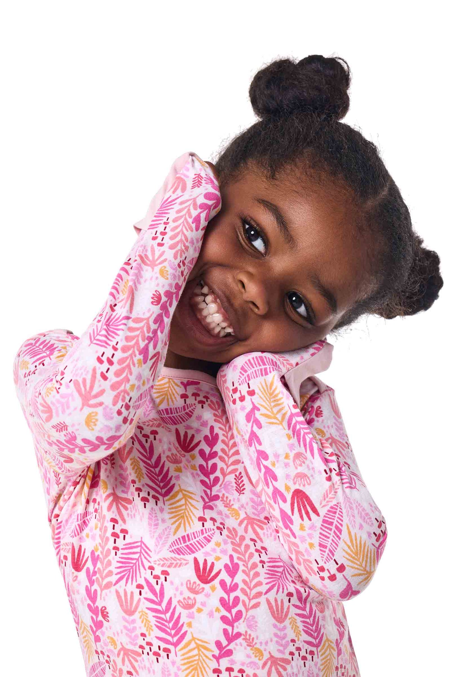 Kid's LumaLeo Bodysuit | Soft Pink