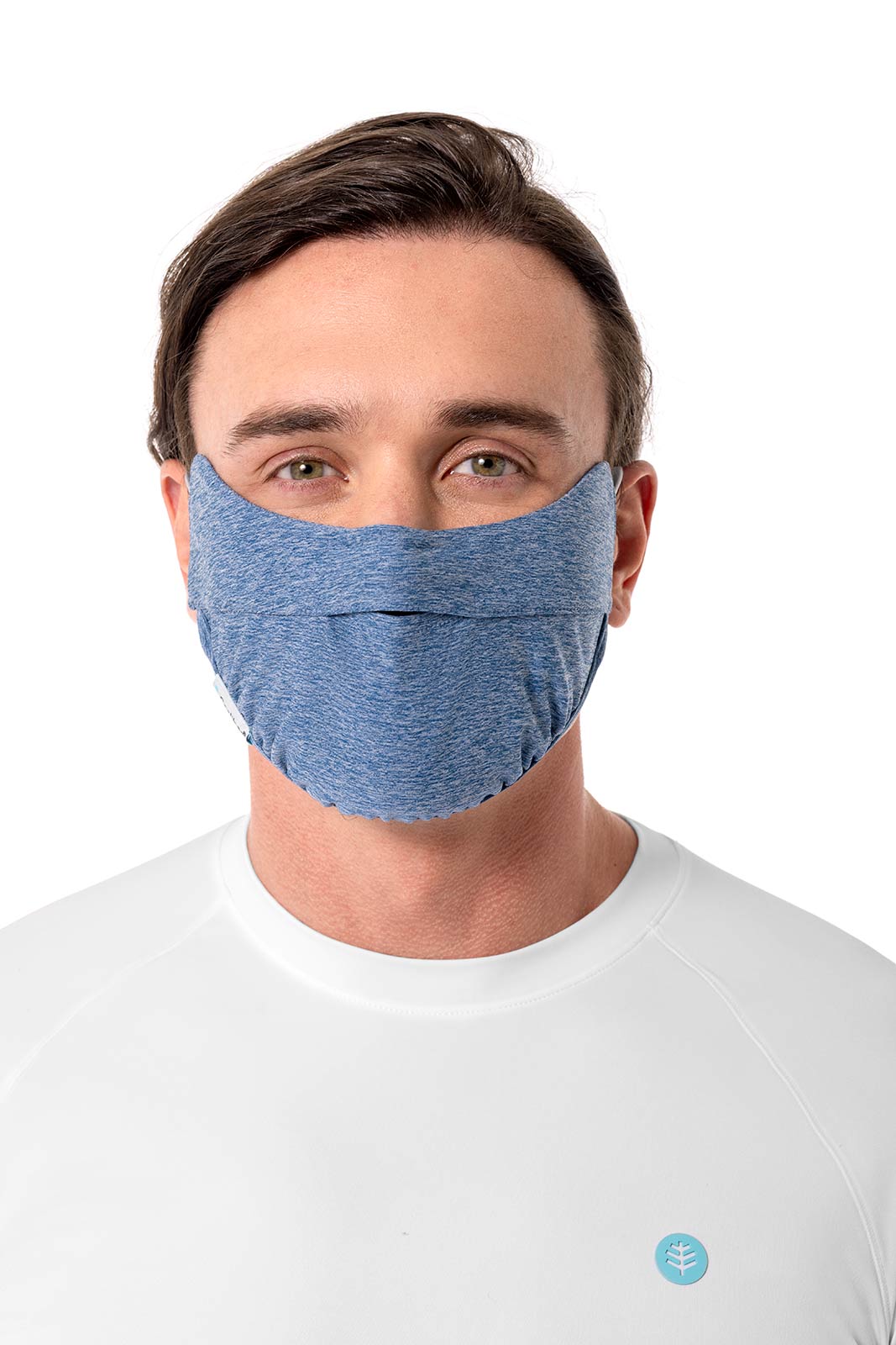 Unisex Zenith UV Half Mask | Blue Dusk