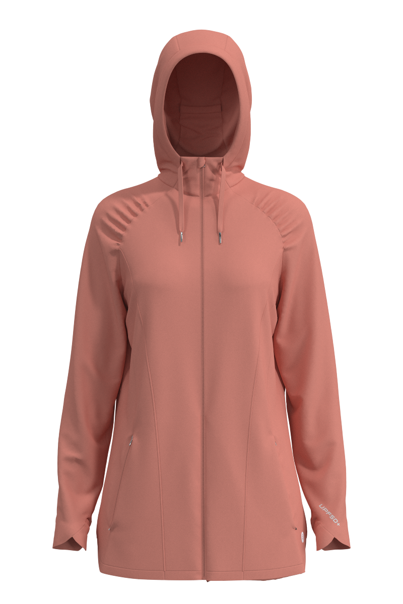 Women's Astir Full Zip Jacket | Soft Blush