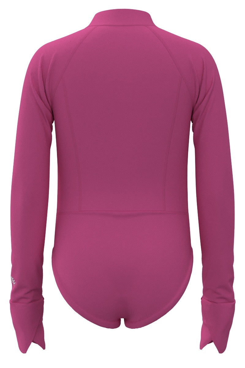 Kid's Koko Long Sleeve Swimsuit | Tulip Pink