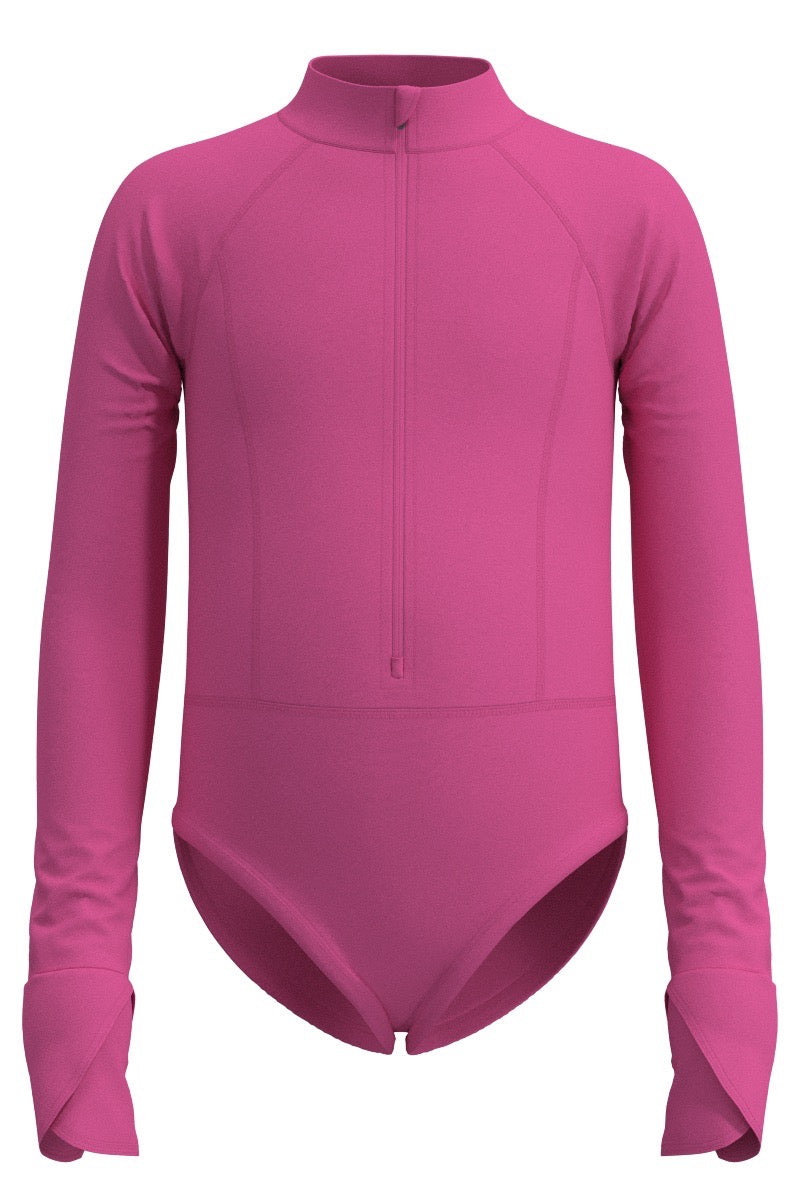 Kid's Koko Long Sleeve Swimsuit | Tulip Pink
