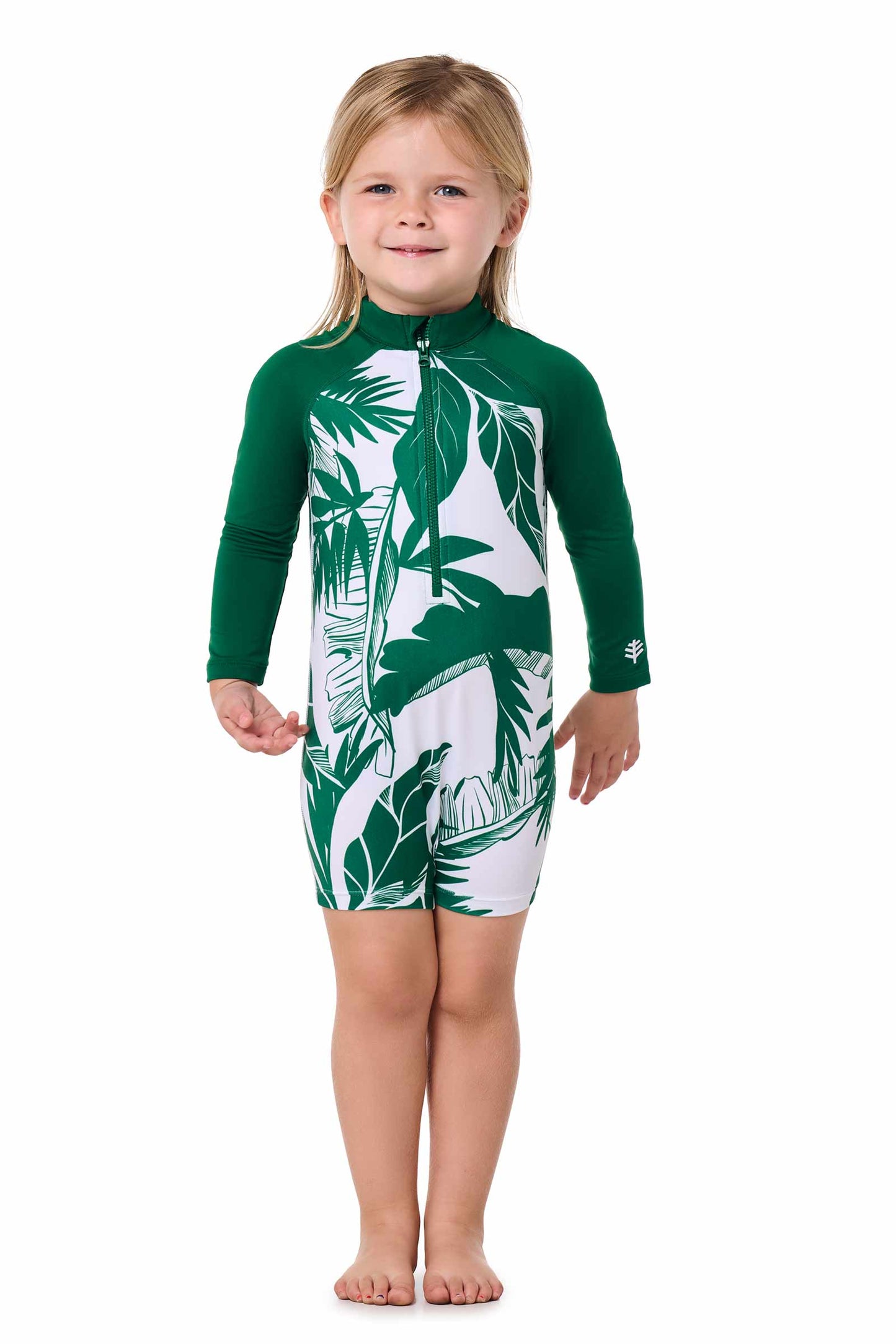 Kid's Kohala Neck-to-Knee Swimsuit | Eden Colorblock