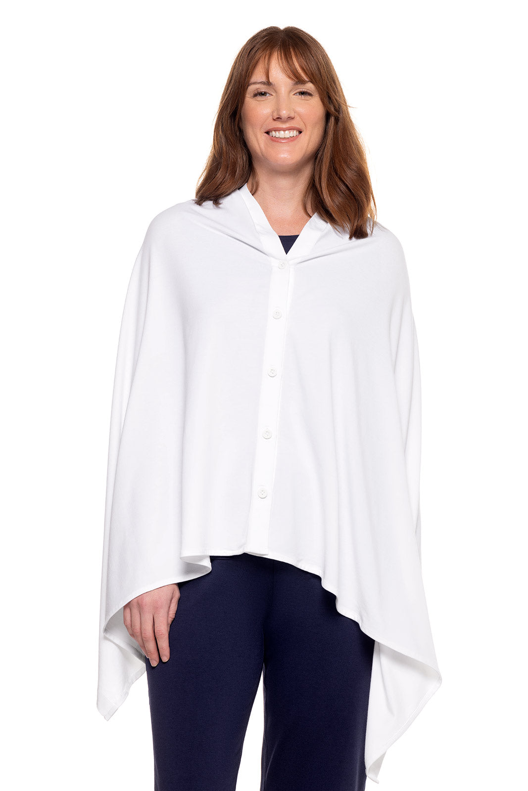 Women's Revilla Convertible Sun Wrap | White | Core