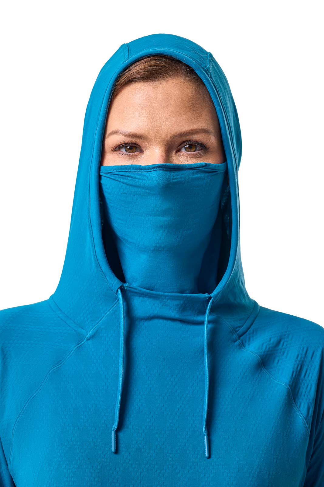 Women's Arabella Hoodie | Bluejay Diamond Jacquard