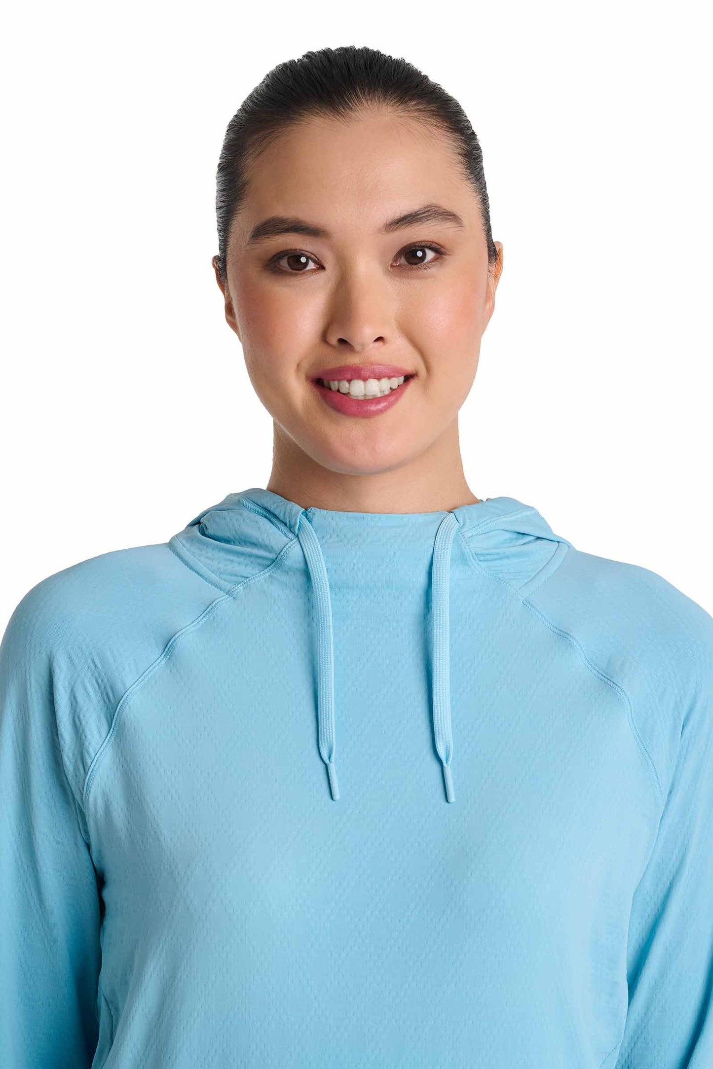 Women's Arabella Hoodie | Artic Blue Diamond Jacquard