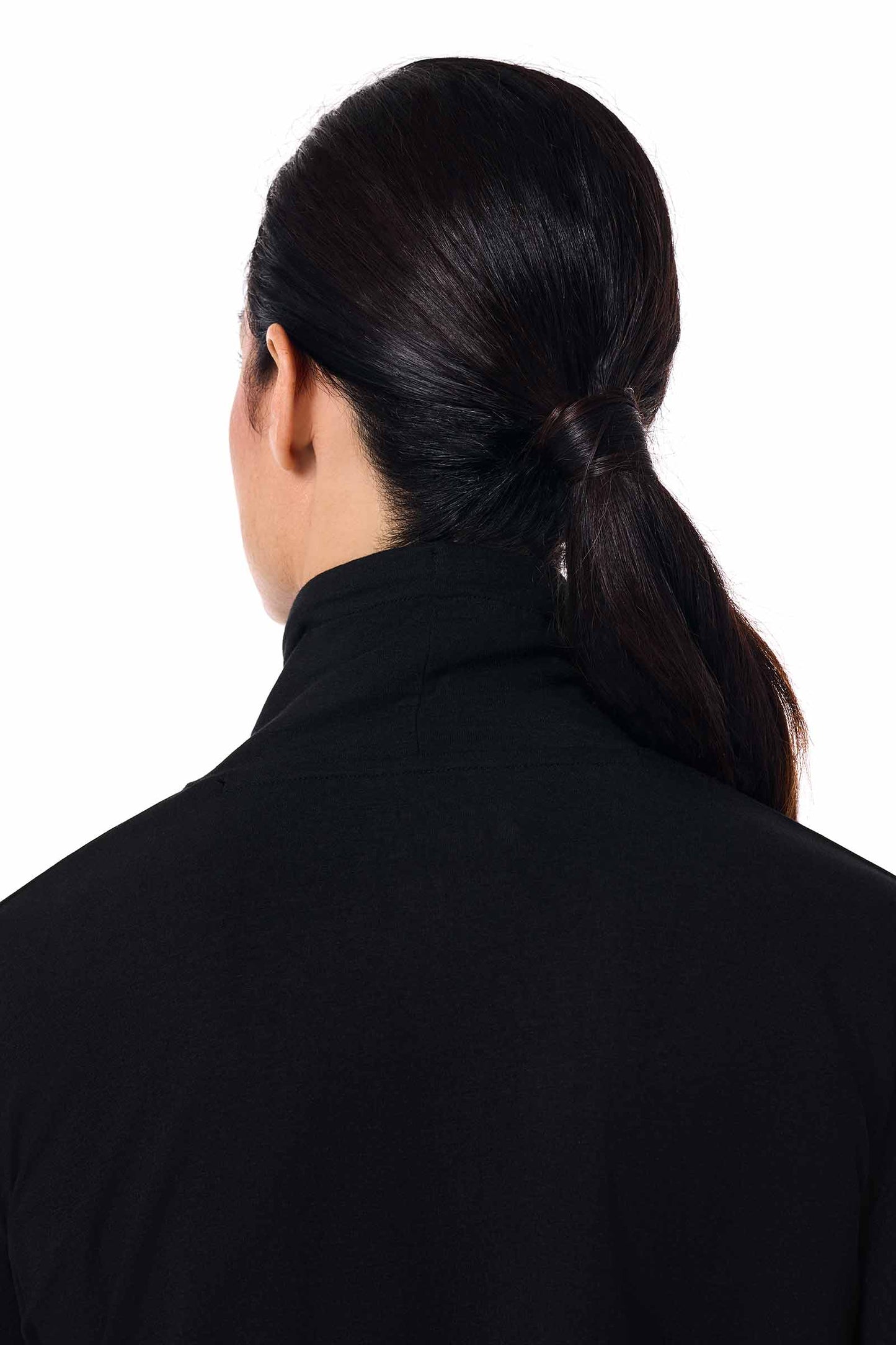 Women's Solana Mock Neck Pullover | Black