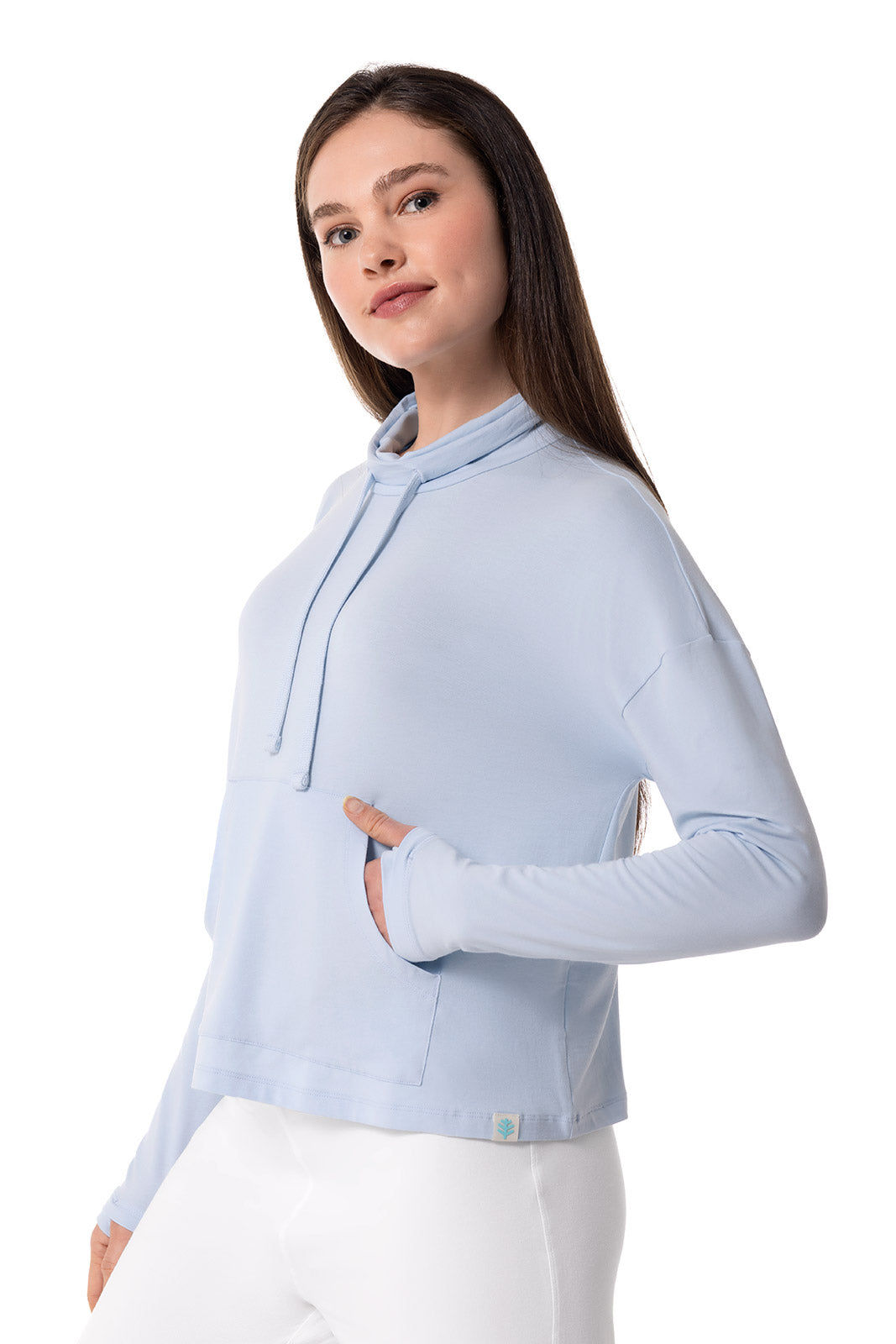 Women's Solana Mock Neck Pullover | Skyride