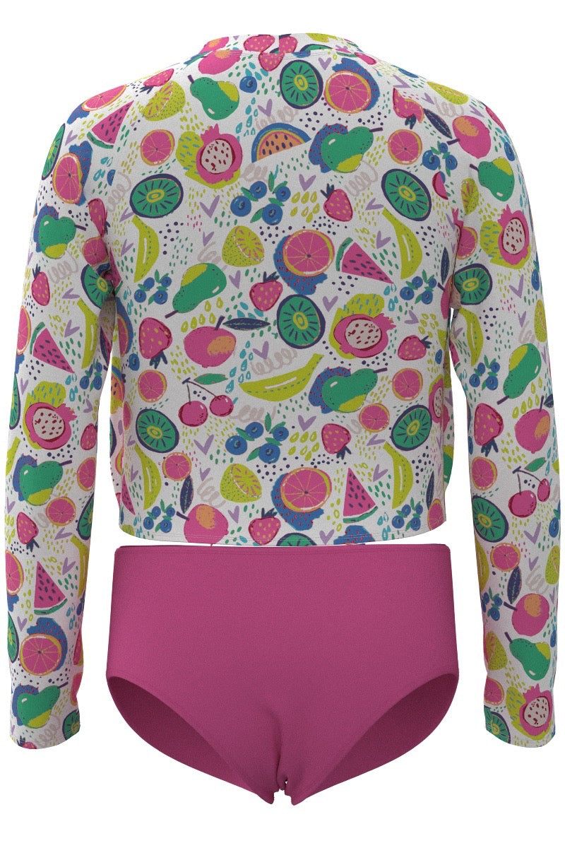 Kid's Sunfish Swim Set | White Fruit Party