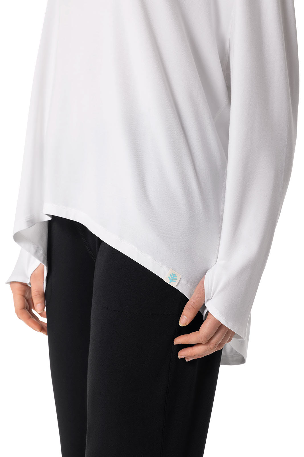 Women's West Palm Drape T-Shirt | White