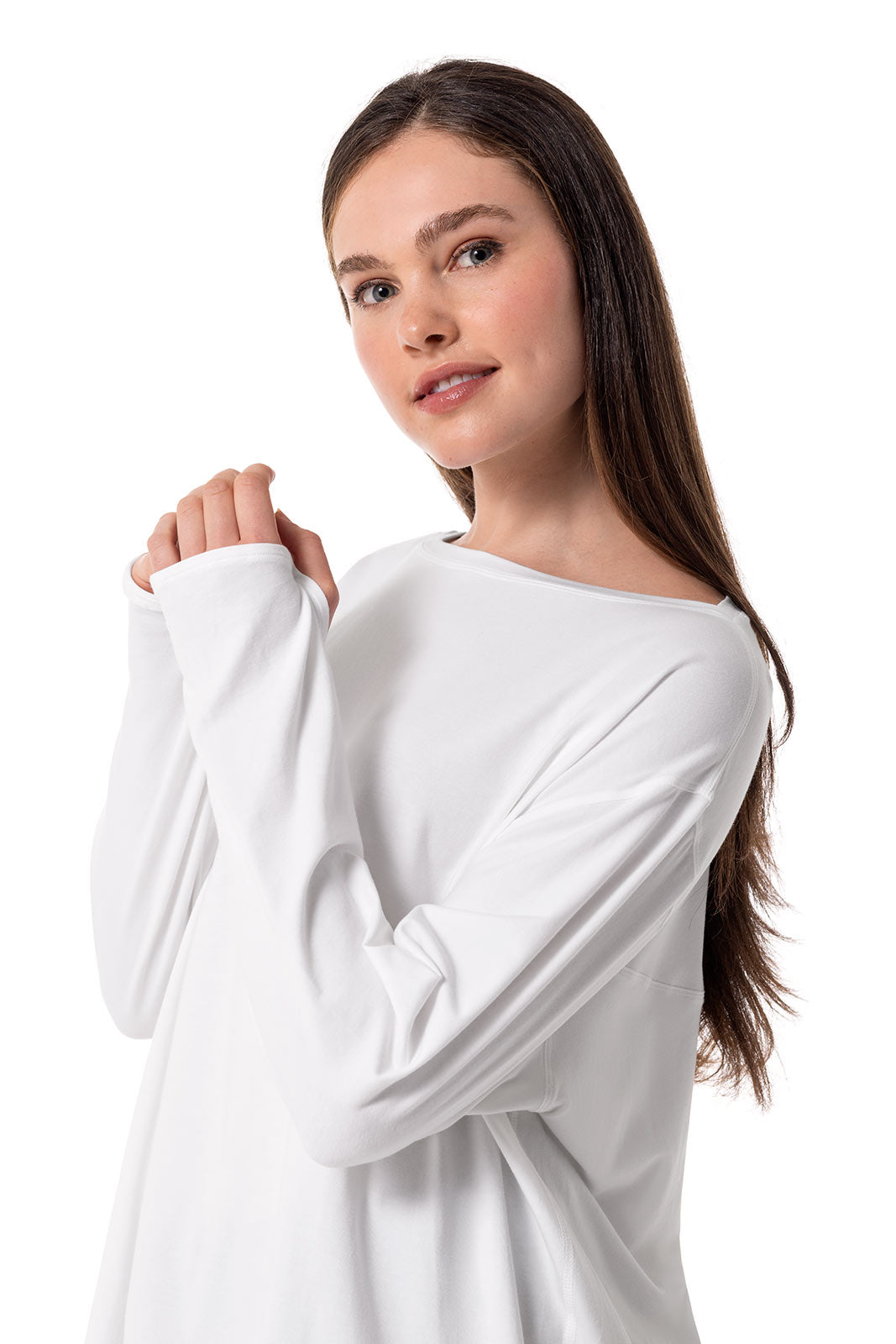 Women's West Palm Drape T-Shirt | White