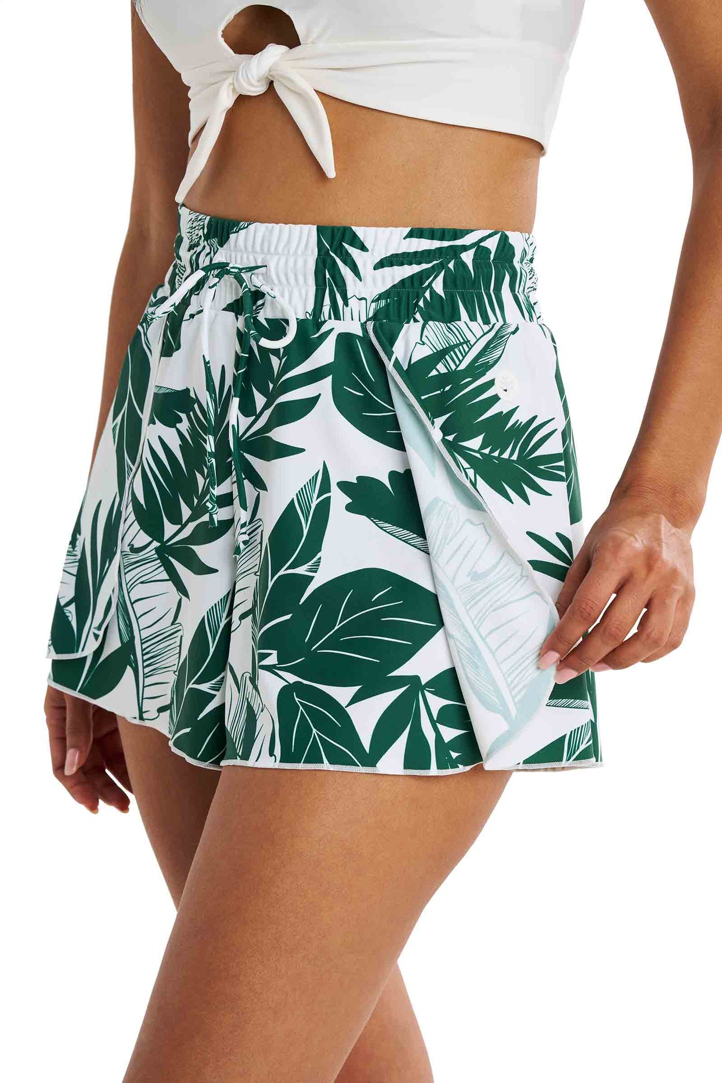 Women's Duval Swim Shorts | Eden Palm Paradise