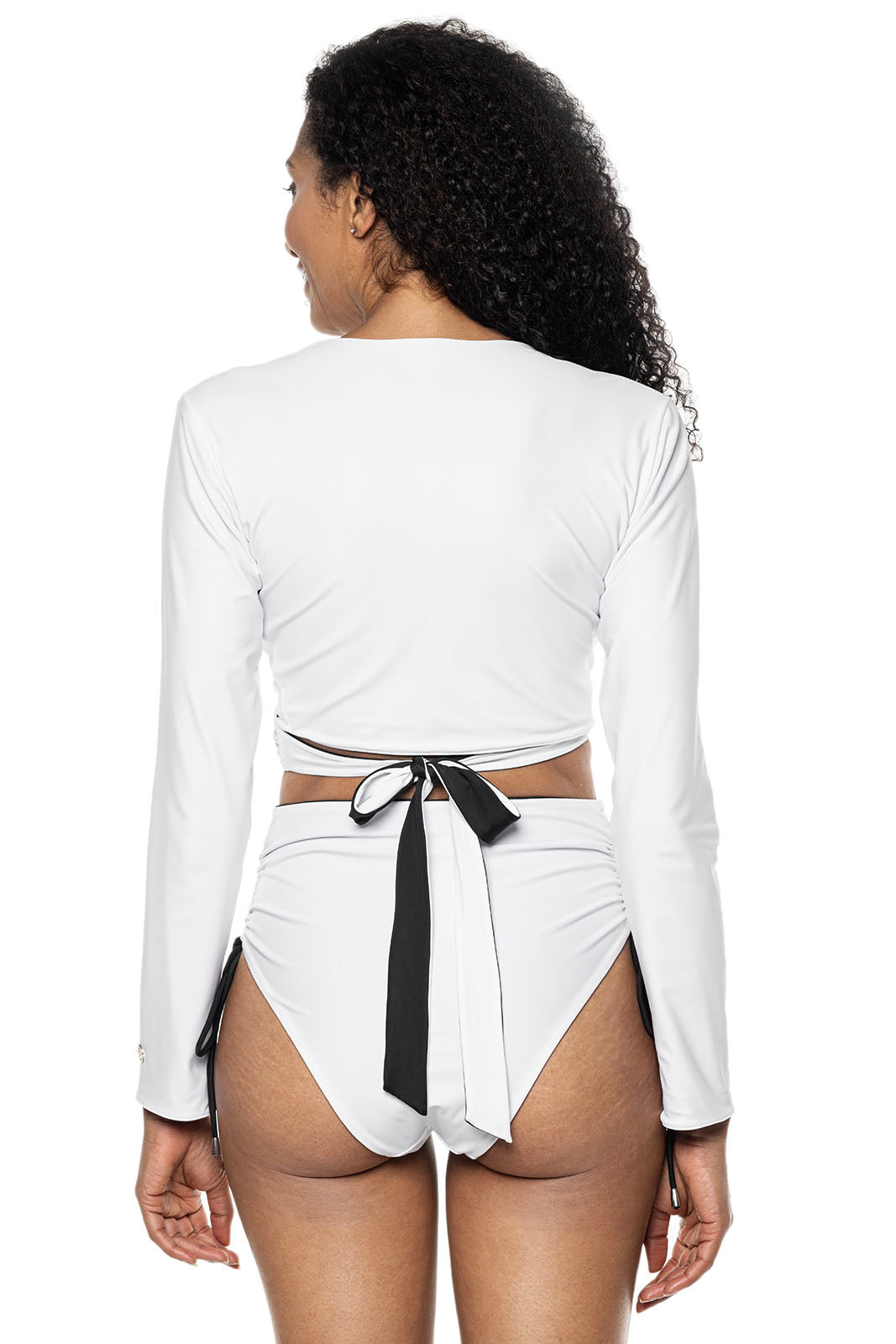 Women's Sunny Isles Reversible Wrap Shrug | White Reversible