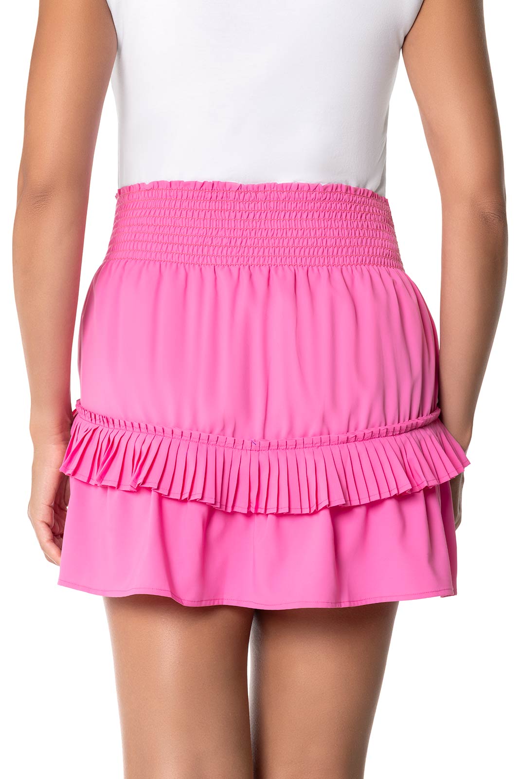 Women's Charlotte Bay Ruffle Skirt | Tulip Pink