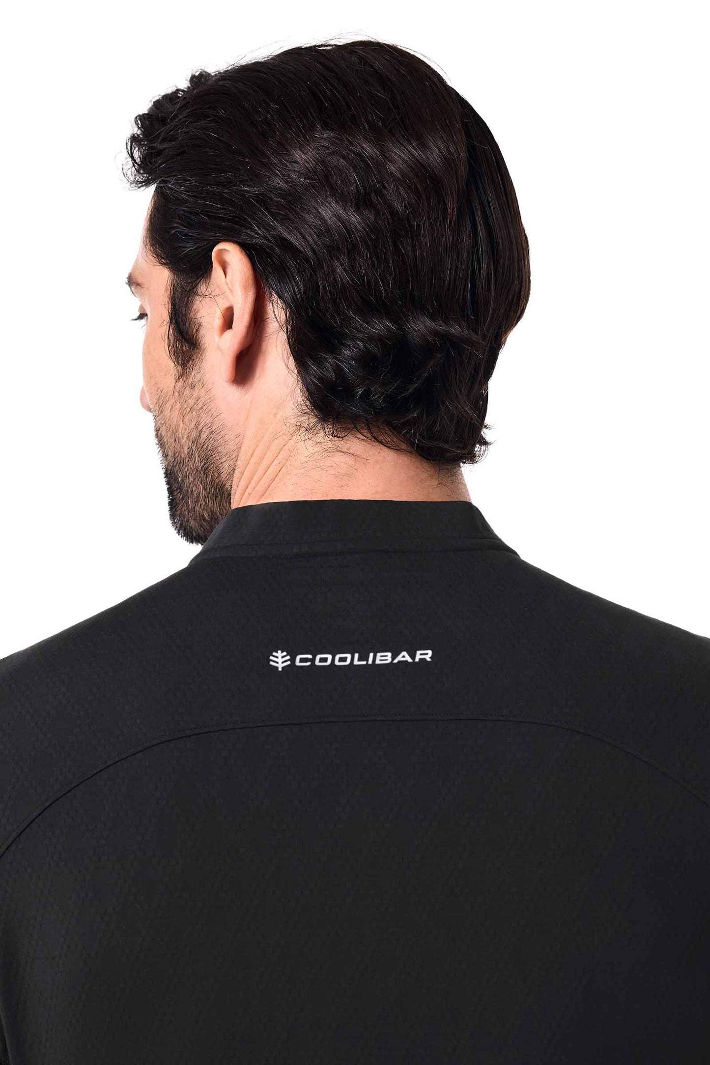 Men's Albatross Short Sleeve Polo | Black Diamond Jacquard