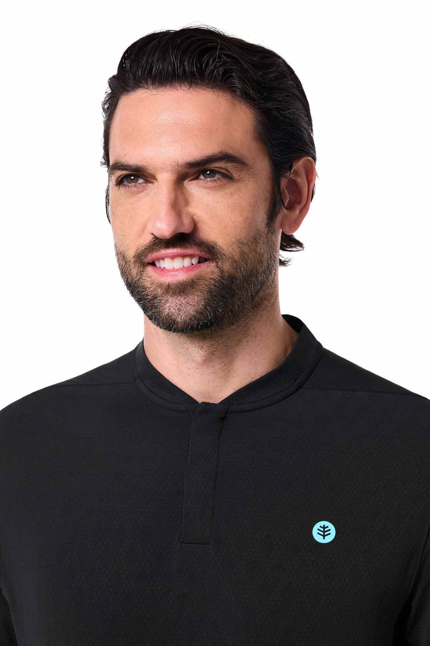 Men's Albatross Short Sleeve Polo | Black Diamond Jacquard