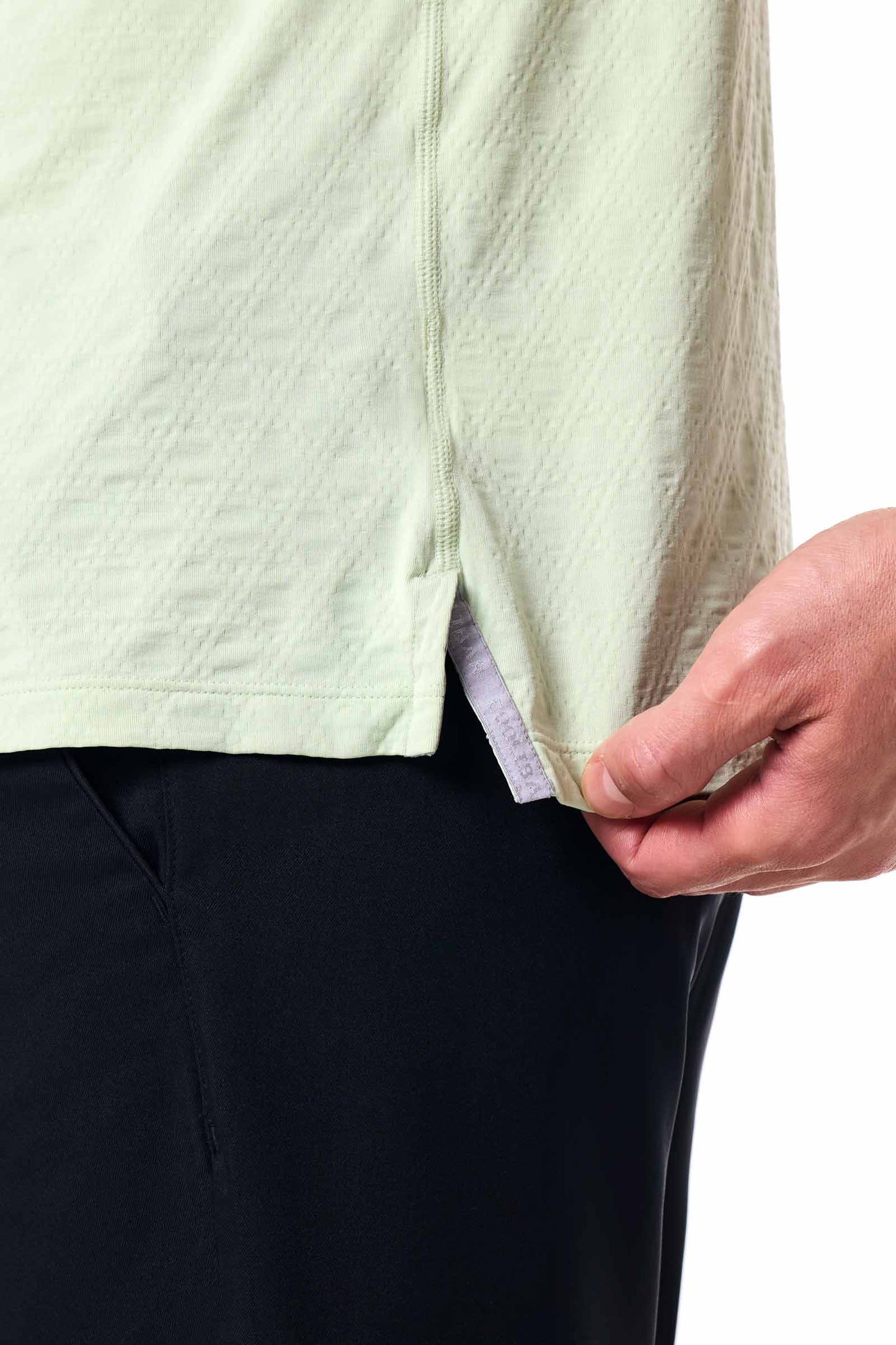 Men's Albatrose Short Sleeve Polo | Seedling Diamond Jacquard