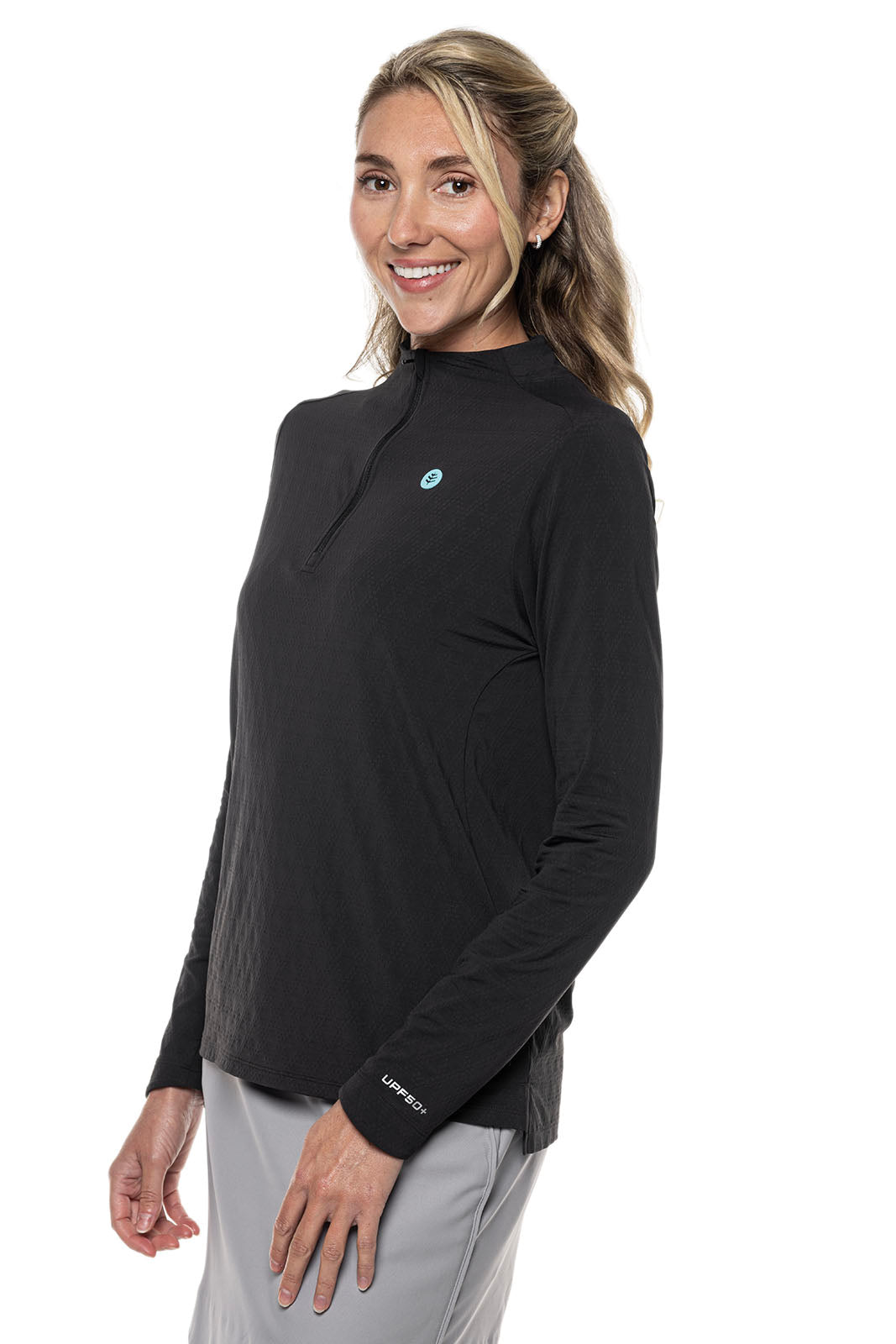 Women's Albatross Long Sleeve Pullover | Black Diamond Jacquard
