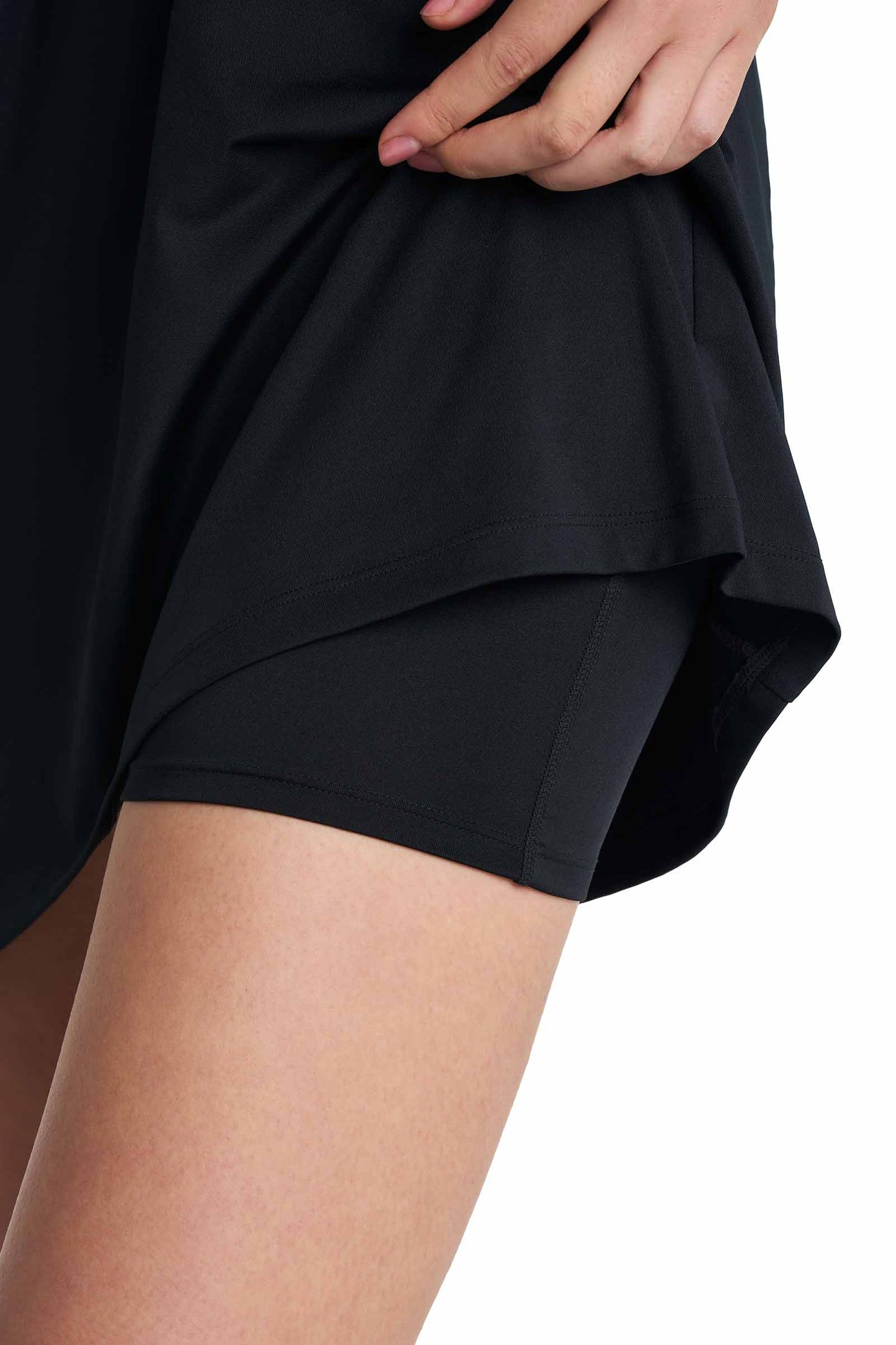 Women's Backspin Golf Sleeveless Dress | Black