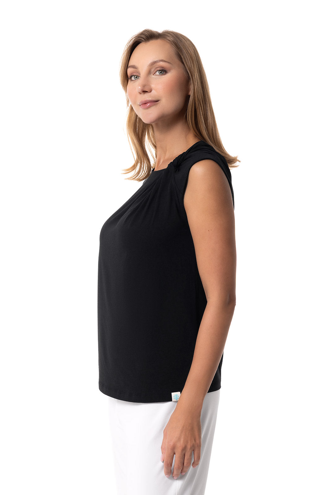 Women's Tampa Twist Tank | Black