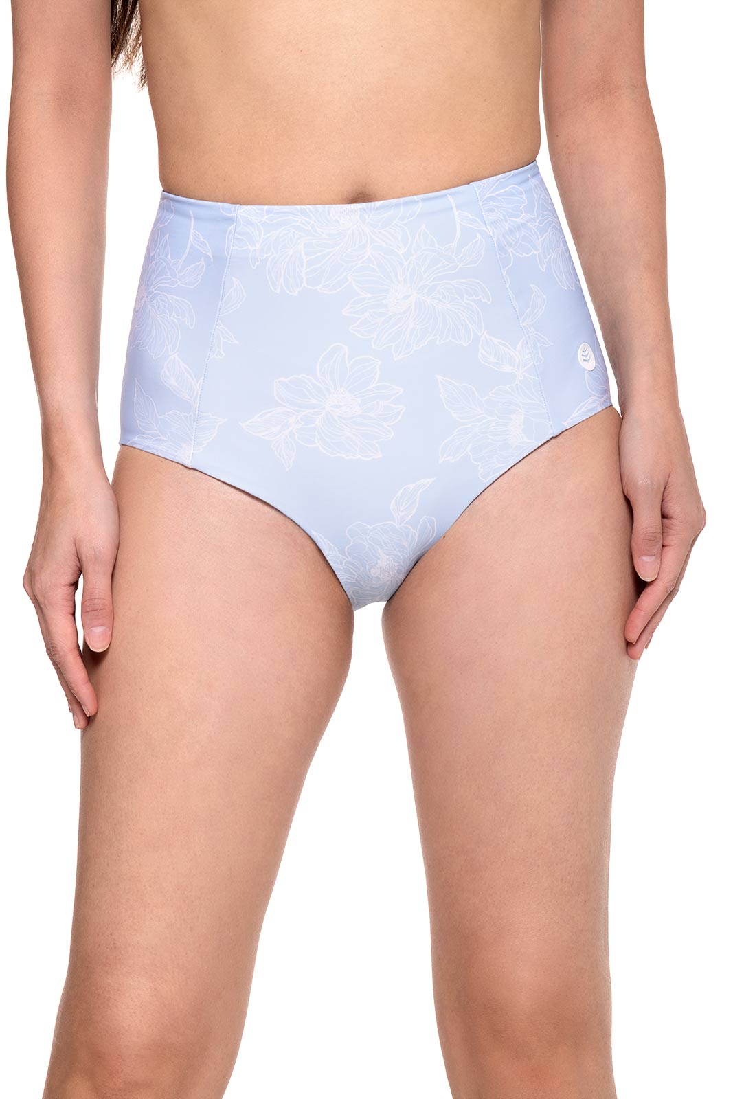 Women's Ocean Sculpt High Rise Bottoms | Skyride Perfect Peony