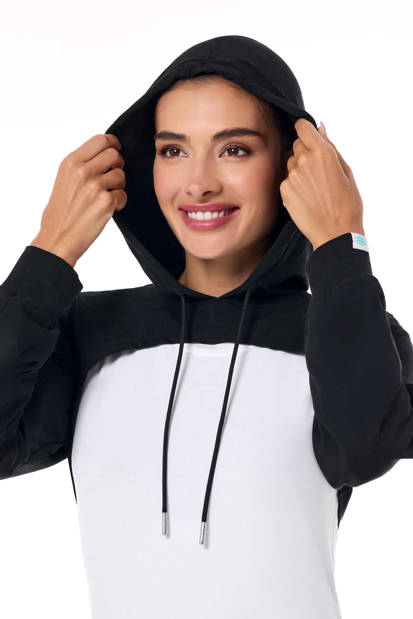 Women's Pompano Shrug Hoodie | Black