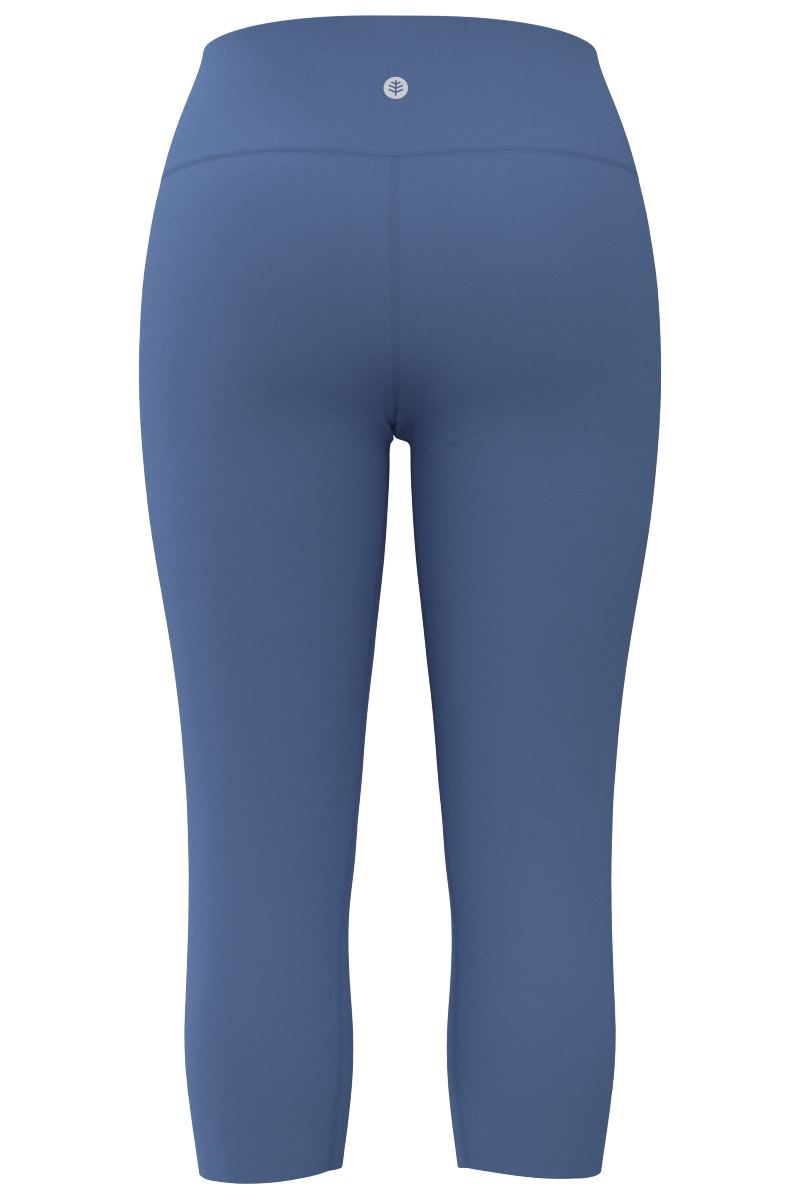 Women's Ocean Sculpt High Rise Swim Capri | Bluebell