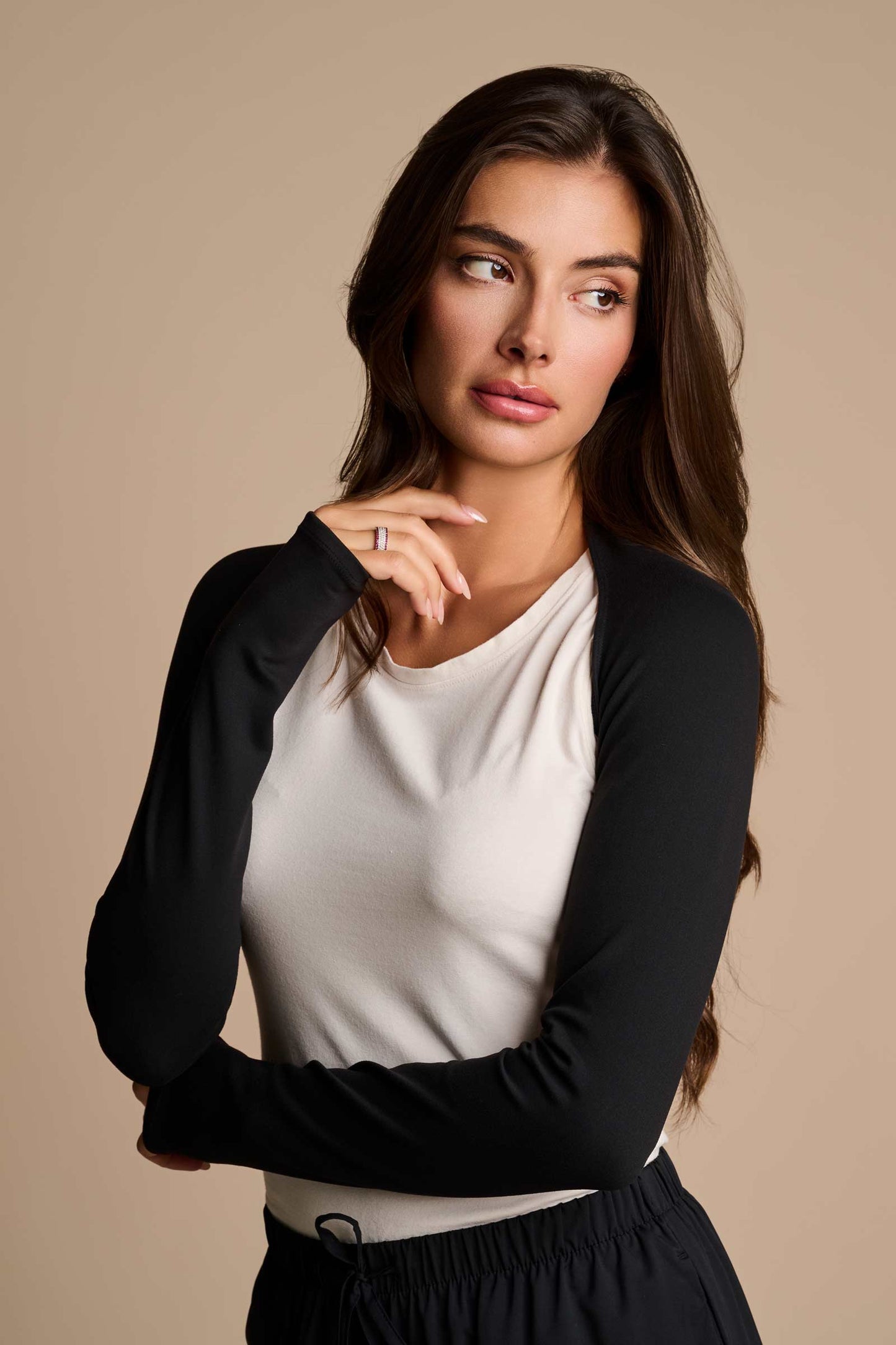 Women's Palm Bay Shrug | Black