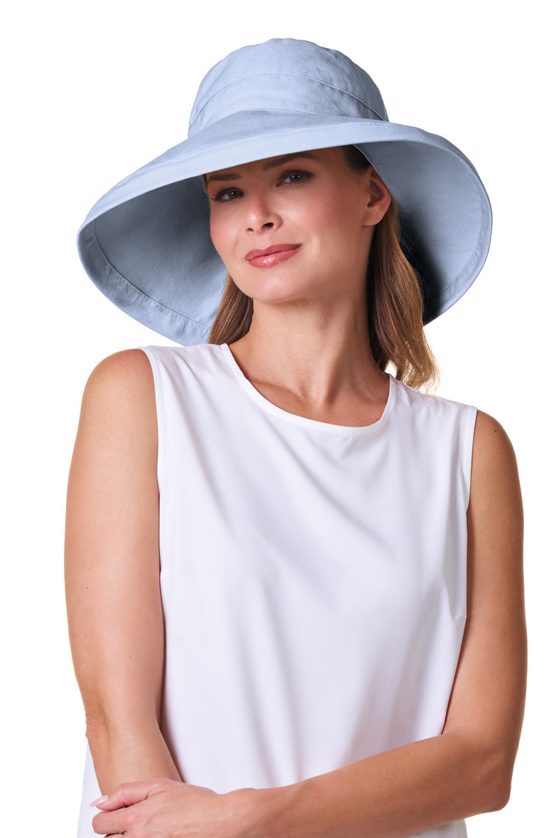 Women's Sydney Kettle Brim Cotton Hat | Periwinkle