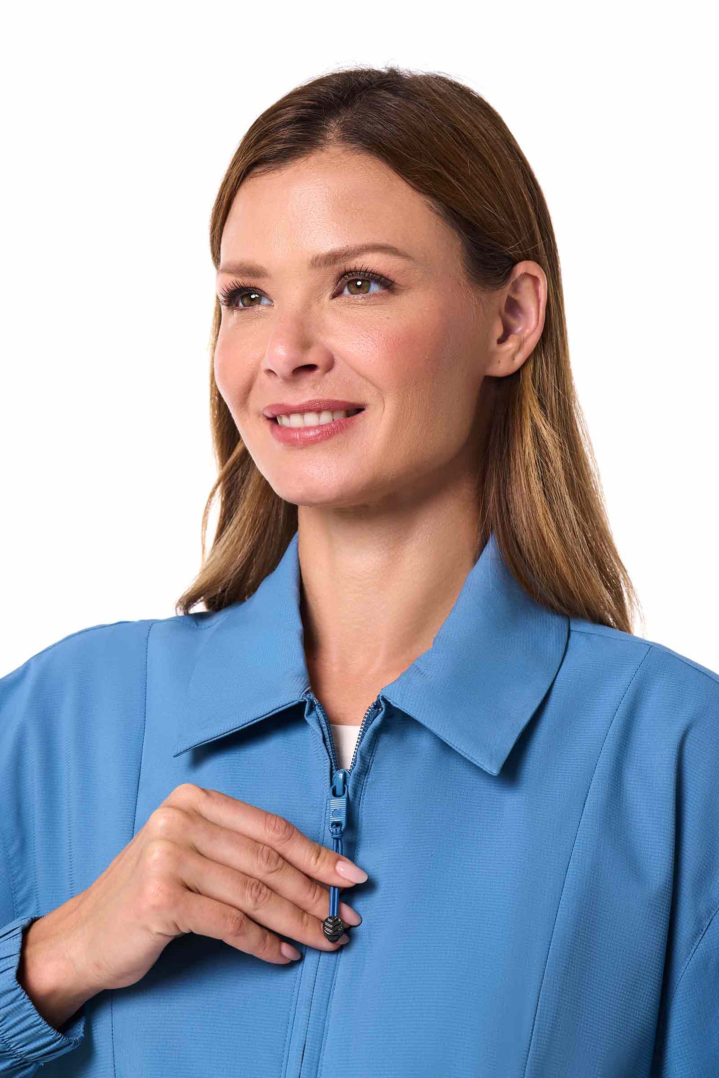 Women's Destin Travel Windbreaker | Blue Dusk