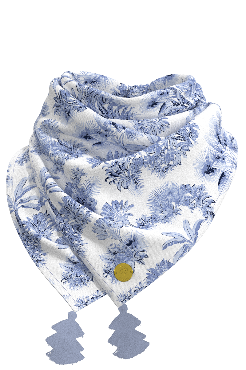 Women's Minneola Featherlight Scarf | Periwinkle Isla Bonita