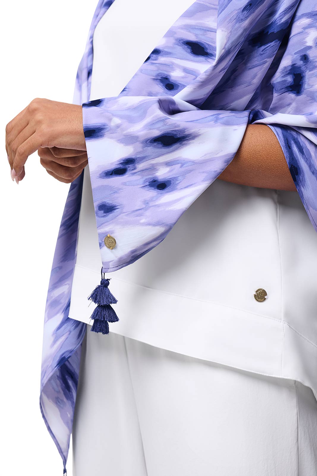 Women's Minneola Featherlight Scarf | Future Dusk Icat Watercolor