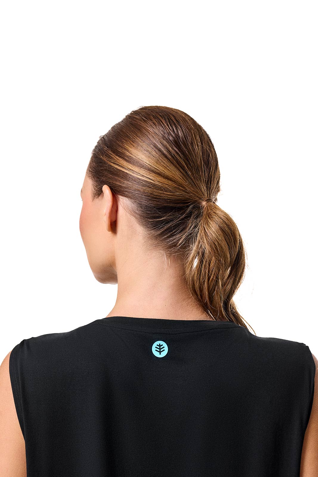 Women's Supine Twist Yoga Tank | Black