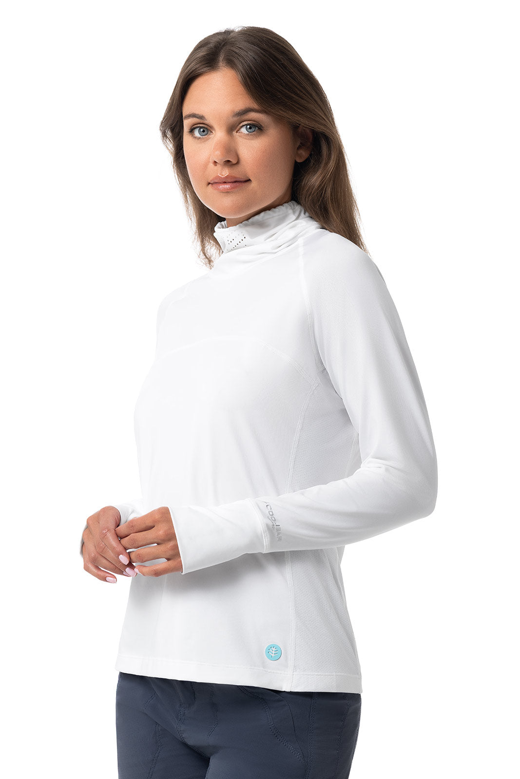 Women's Vented Paros Fishing T-Shirt | White