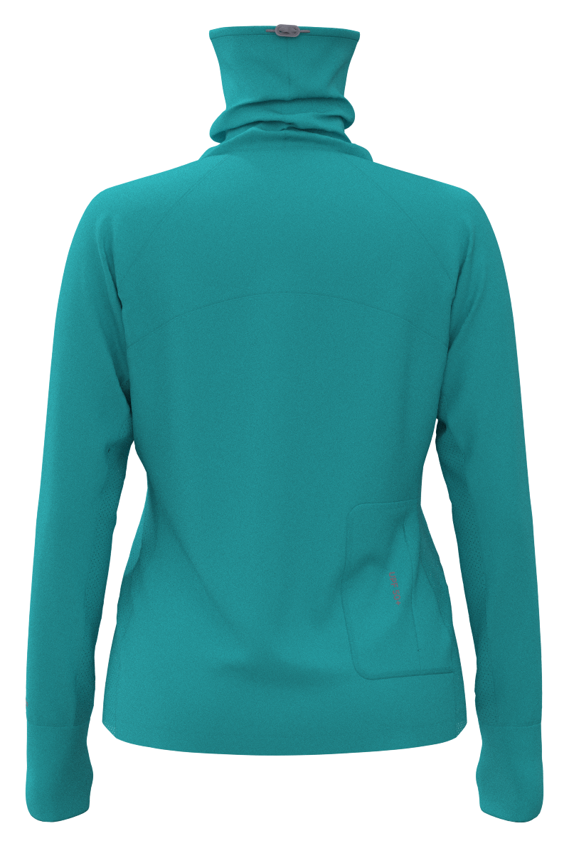 Women's Vented Paros Fishing T-Shirt | Coolibar Blue