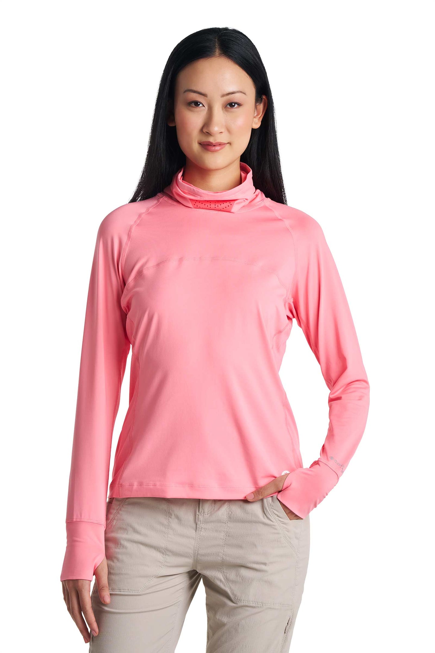 Women's Vented Paros Fishing T-Shirt | Flamingo Pink