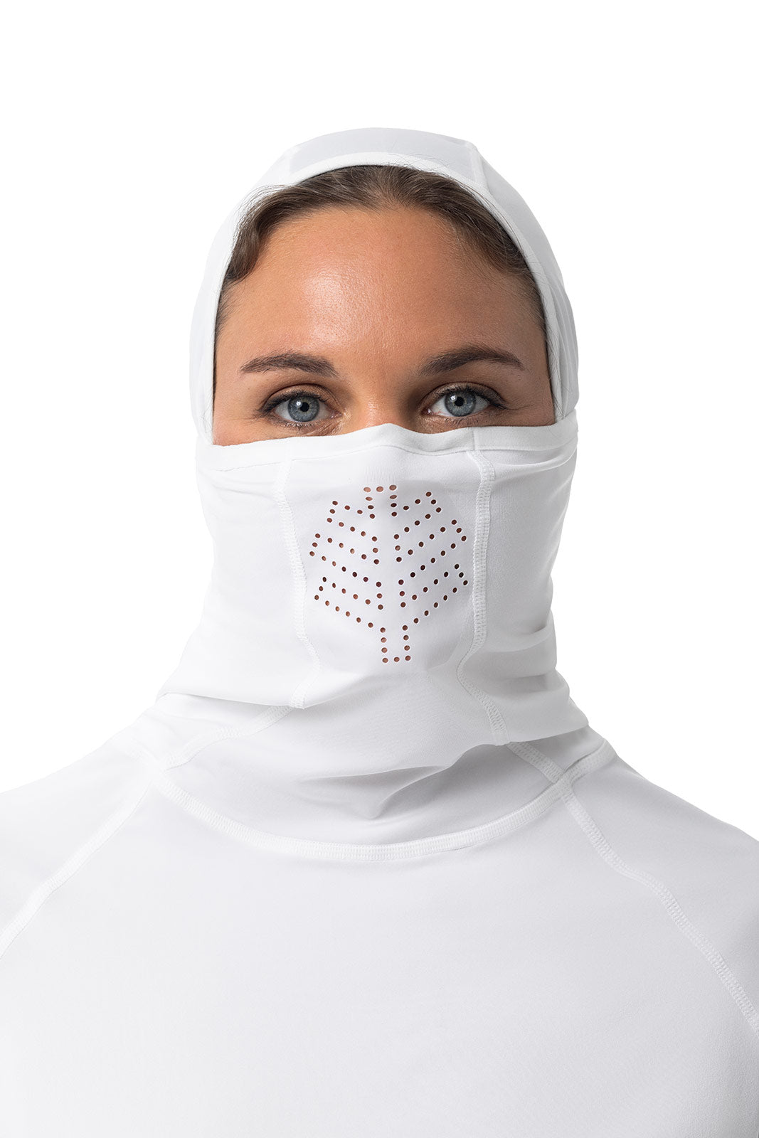 Women's Vented Paros Fishing Hoodie | White