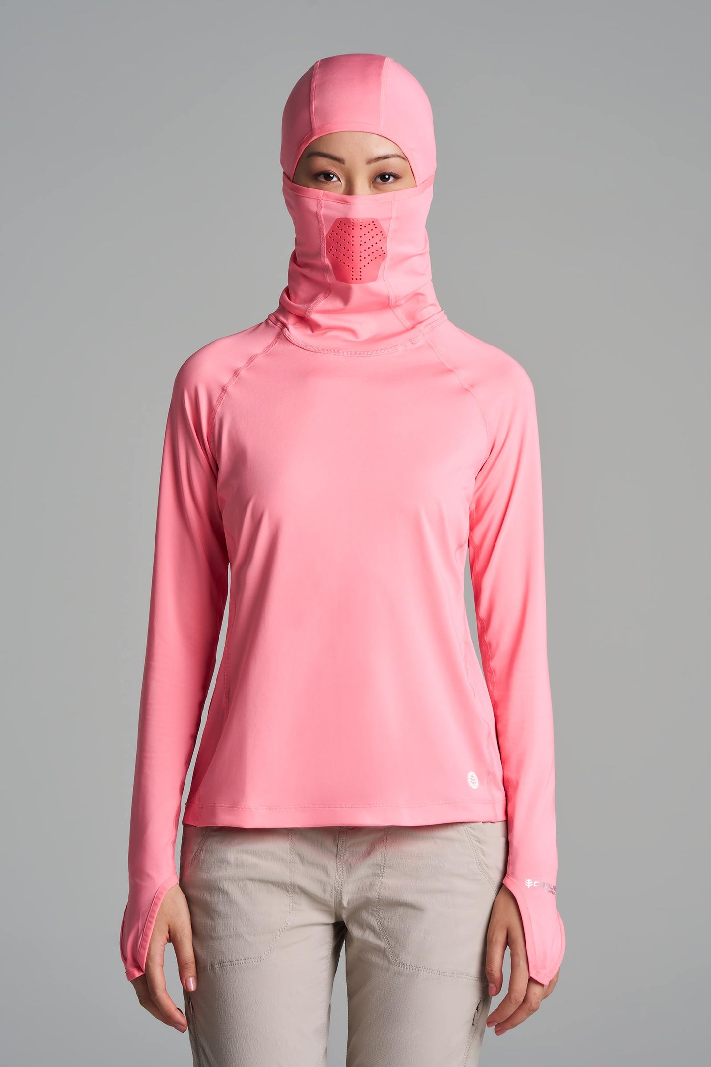 Women's Vented Paros Sailing Hoodie | Flamingo Pink