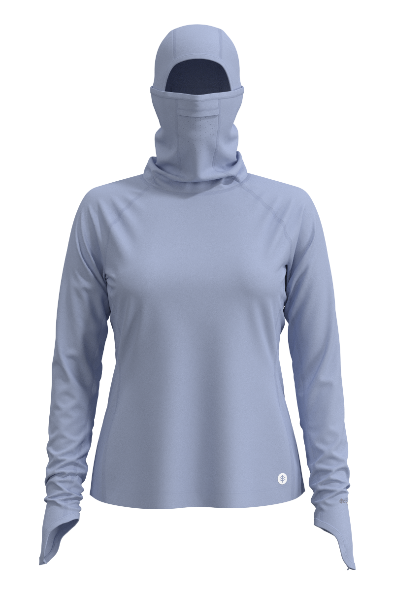 Women's Vented Paros Fishing Hoodie | Periwinkle