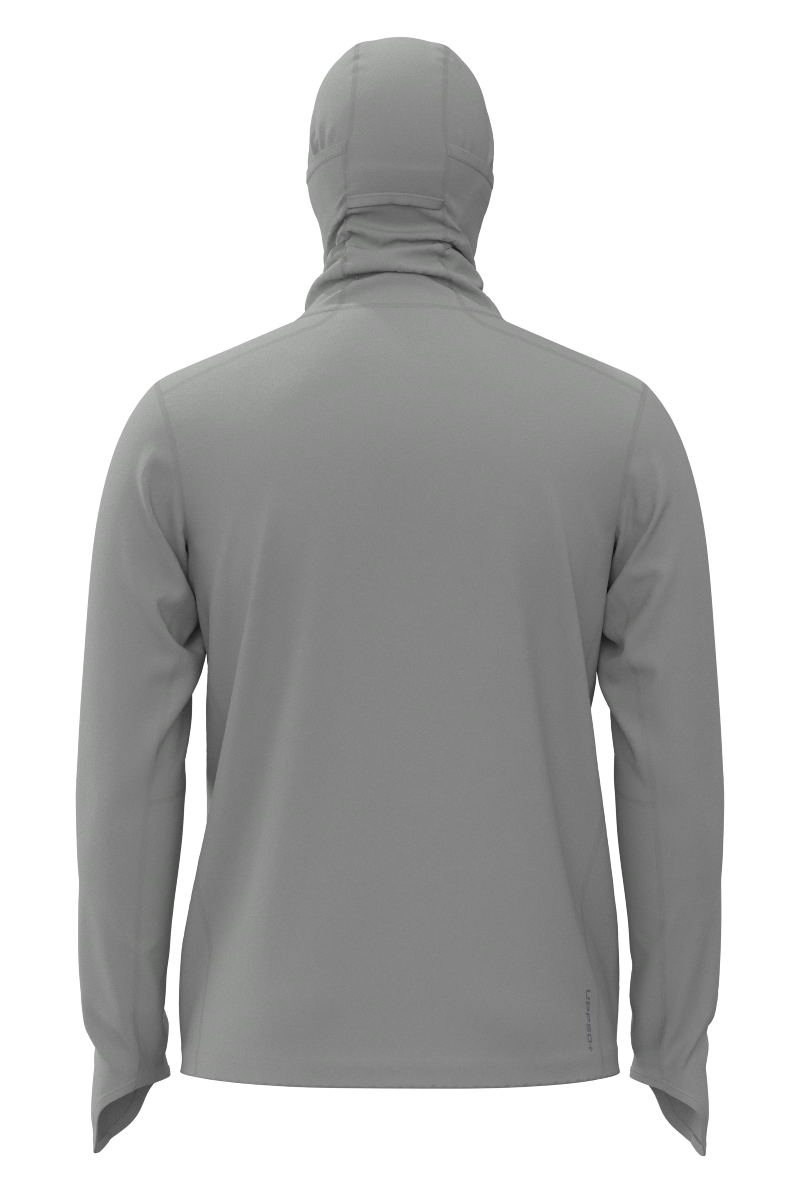 Men's Andros Fishing Fishing Hoodie | Sleek Grey
