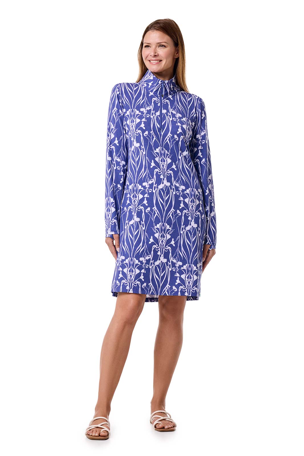 Women's Sarasota Quarter-Zip Dress | Future Dusk