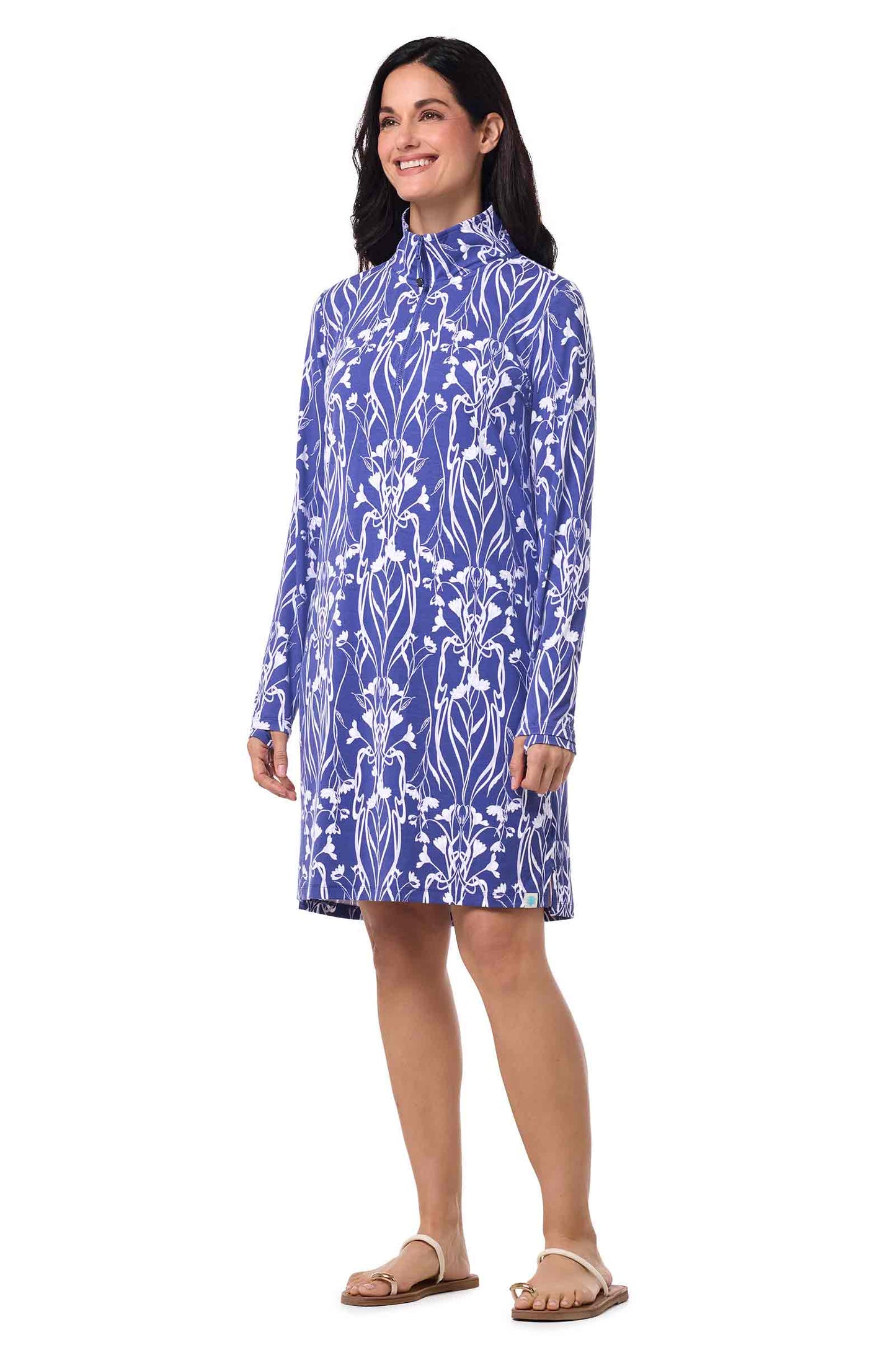 Women's Sarasota Quarter-Zip Dress | Future Dusk