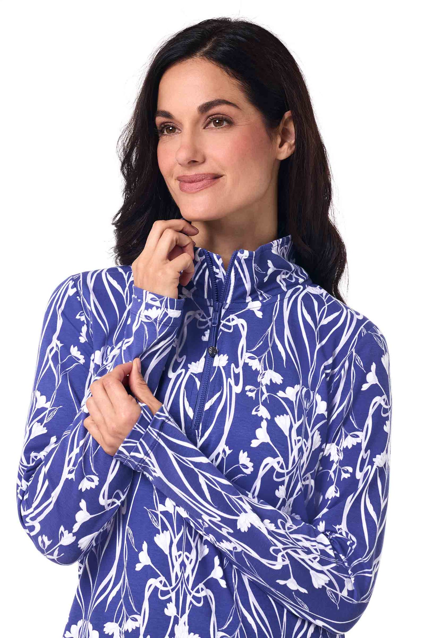 Women's Sarasota Quarter-Zip Dress | Future Dusk