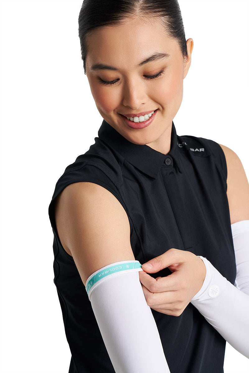 Women's Women MaxShield Performance Arm Sleeve | White