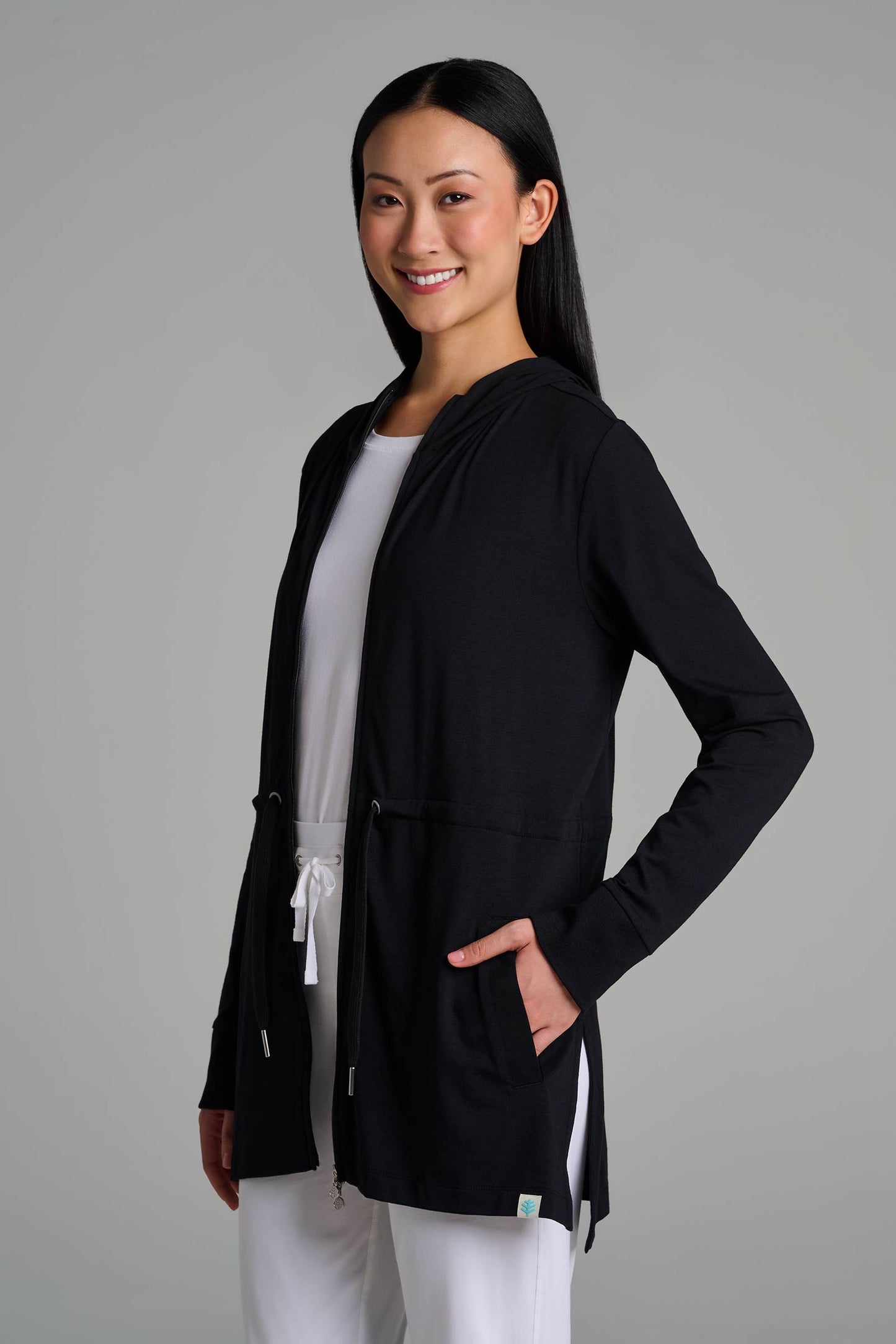 Women's Waterfront Hoodie | Black