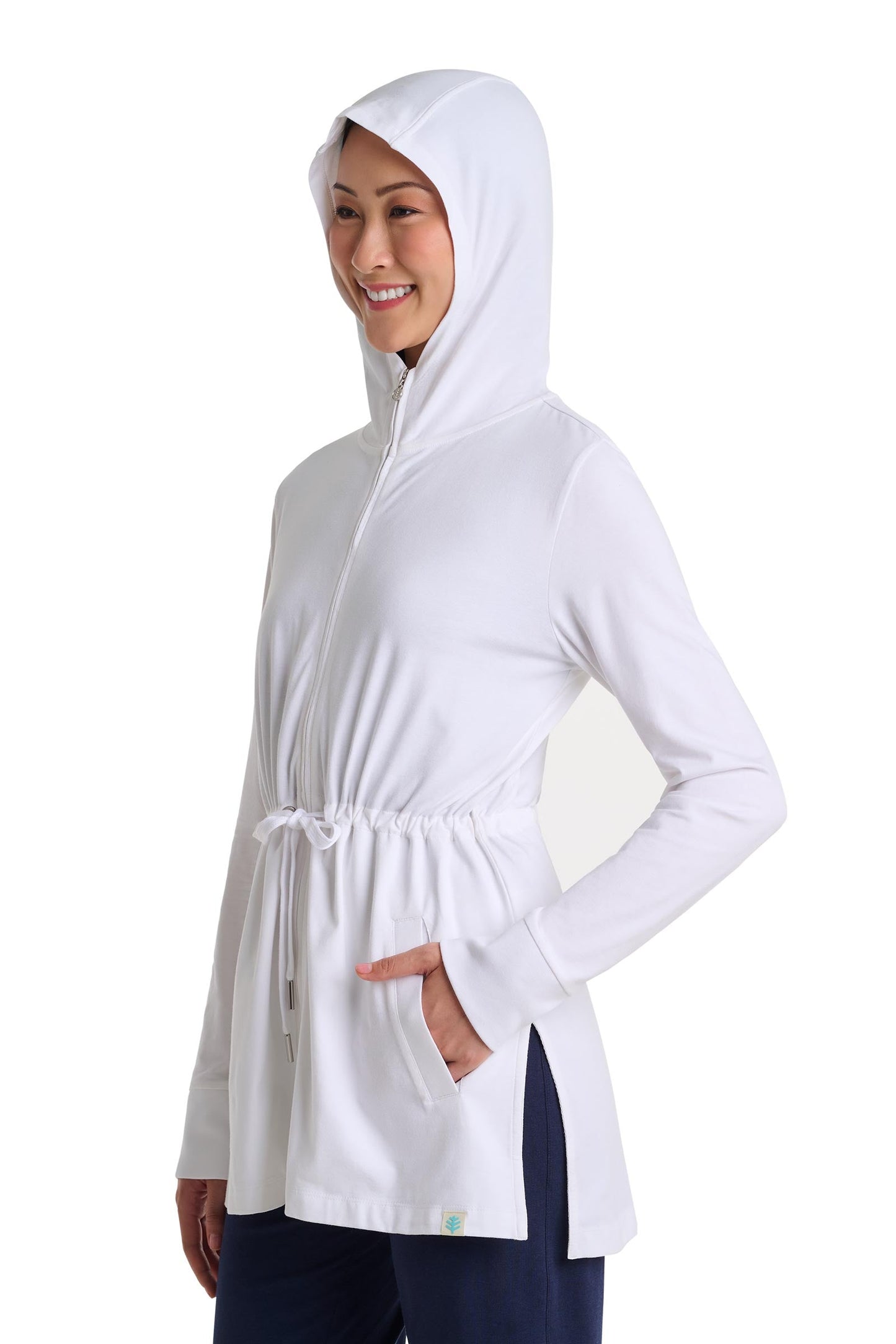 Women's Waterfront Hoodie | White