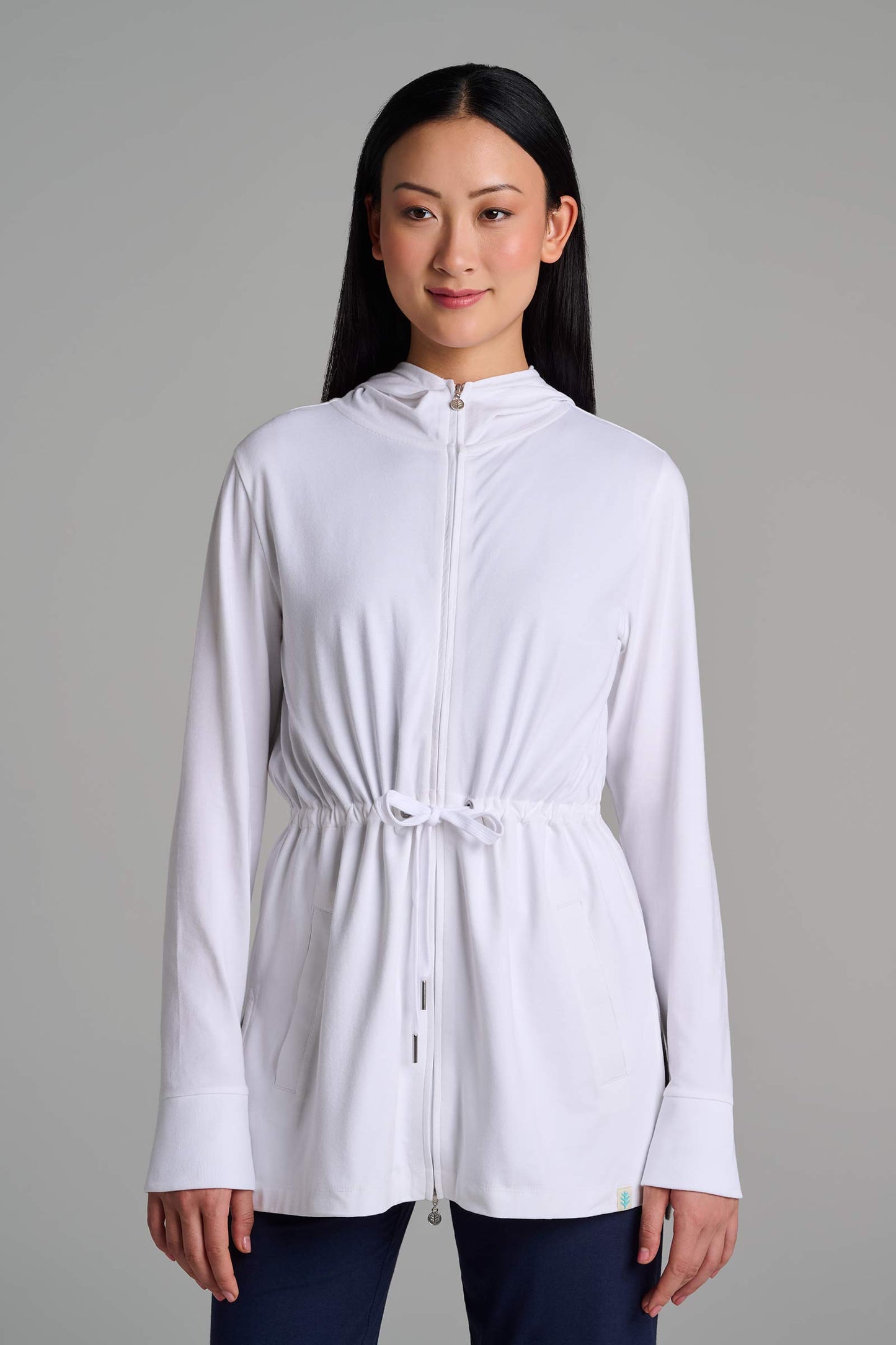 Women's Waterfront Hoodie | White