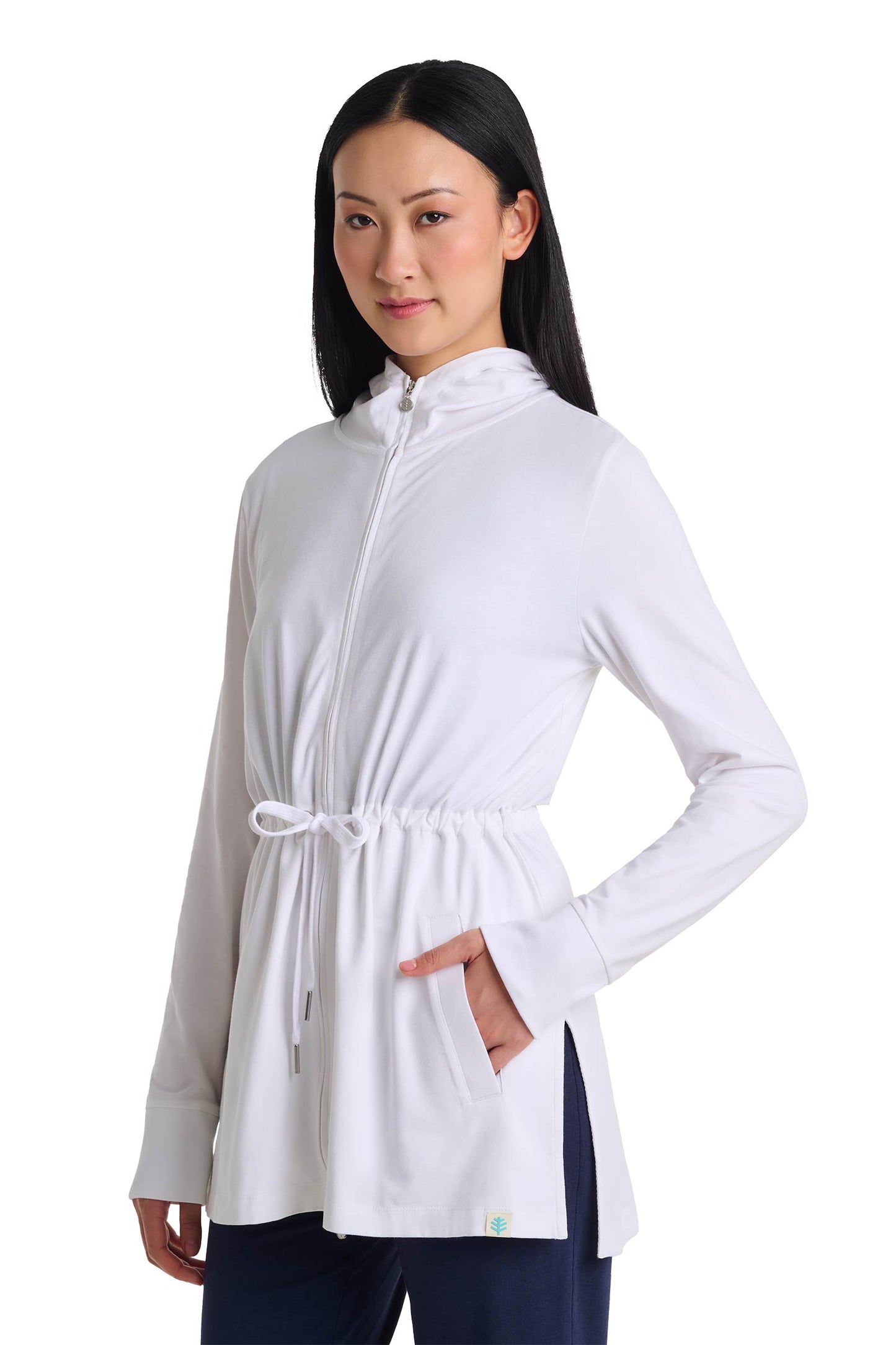 Women's Waterfront Hoodie | White